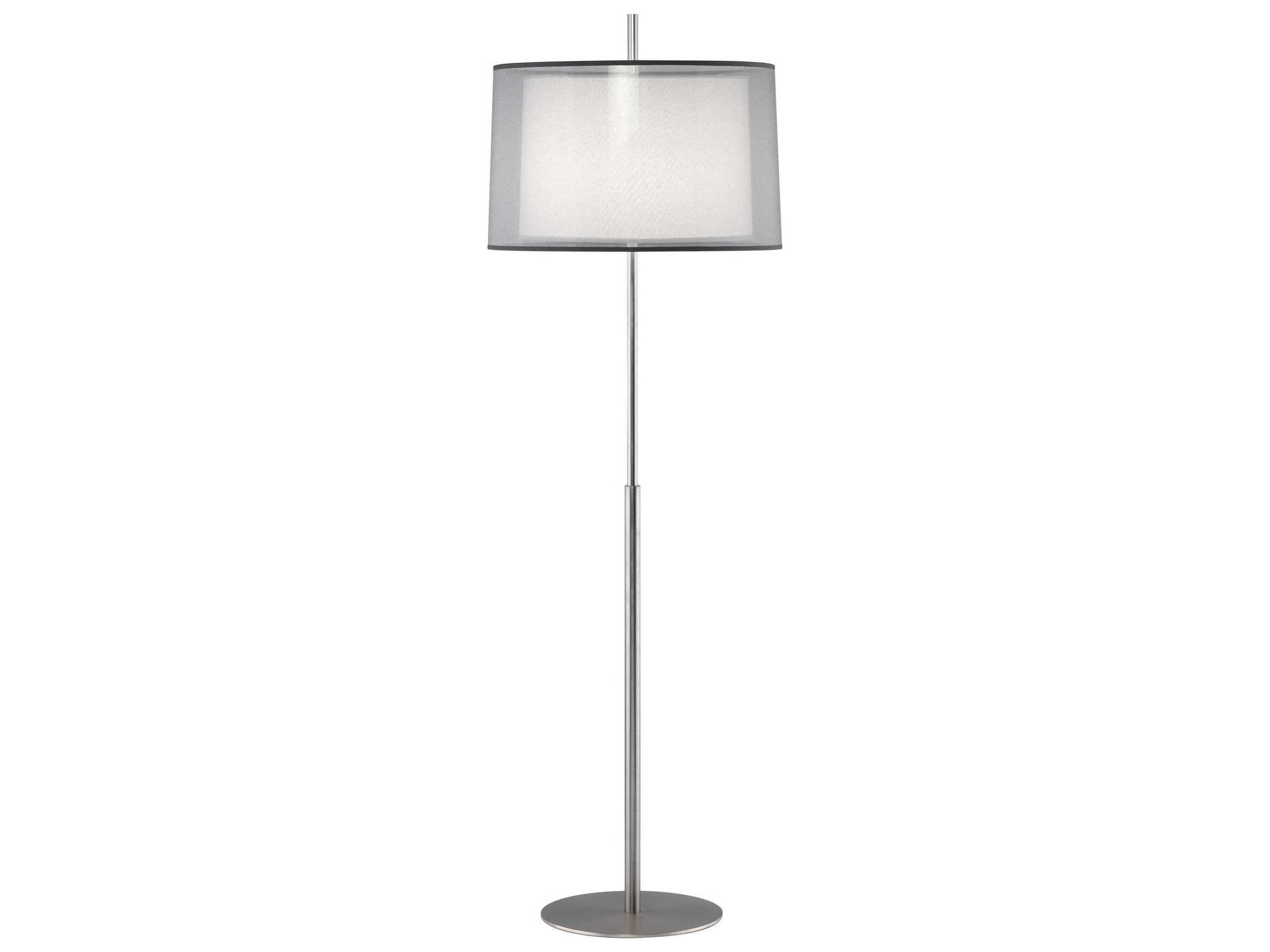 Saturnia Stainless Steel Floor Lamp