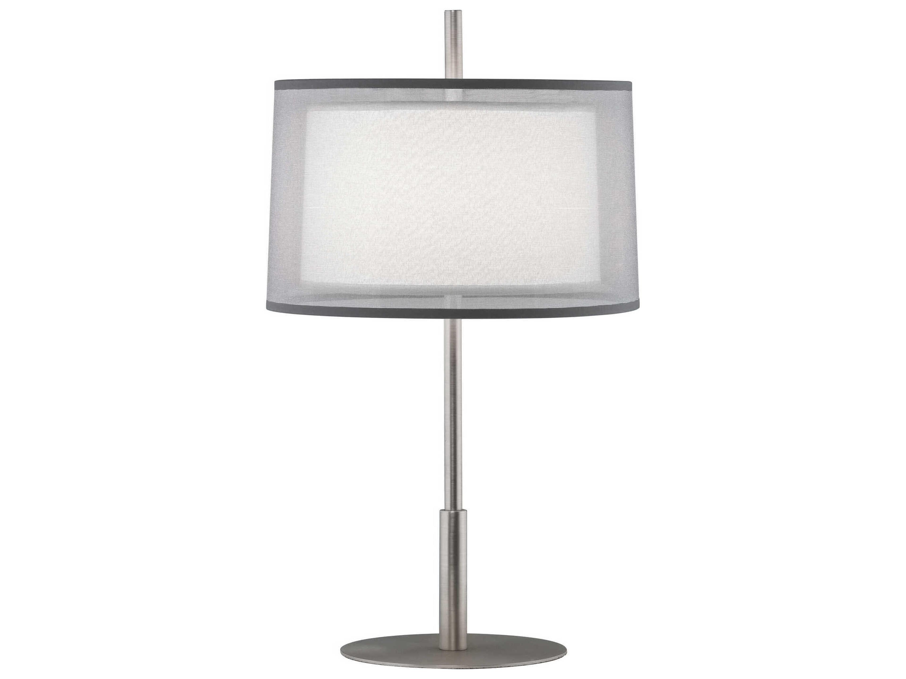 Saturnia Stainless Steel Table Lamp