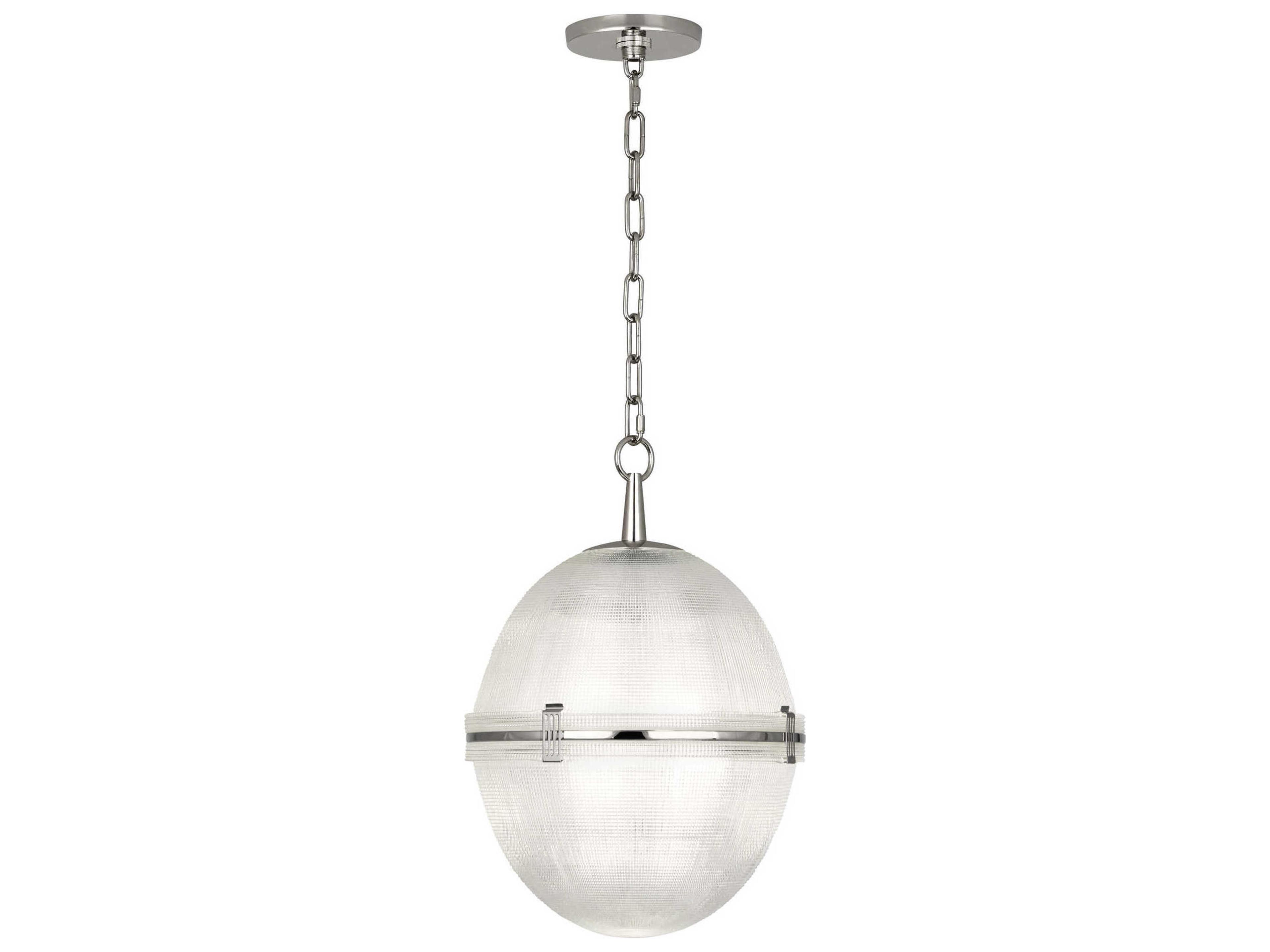 Brighton 1-Light Polished Nickel Pendant
