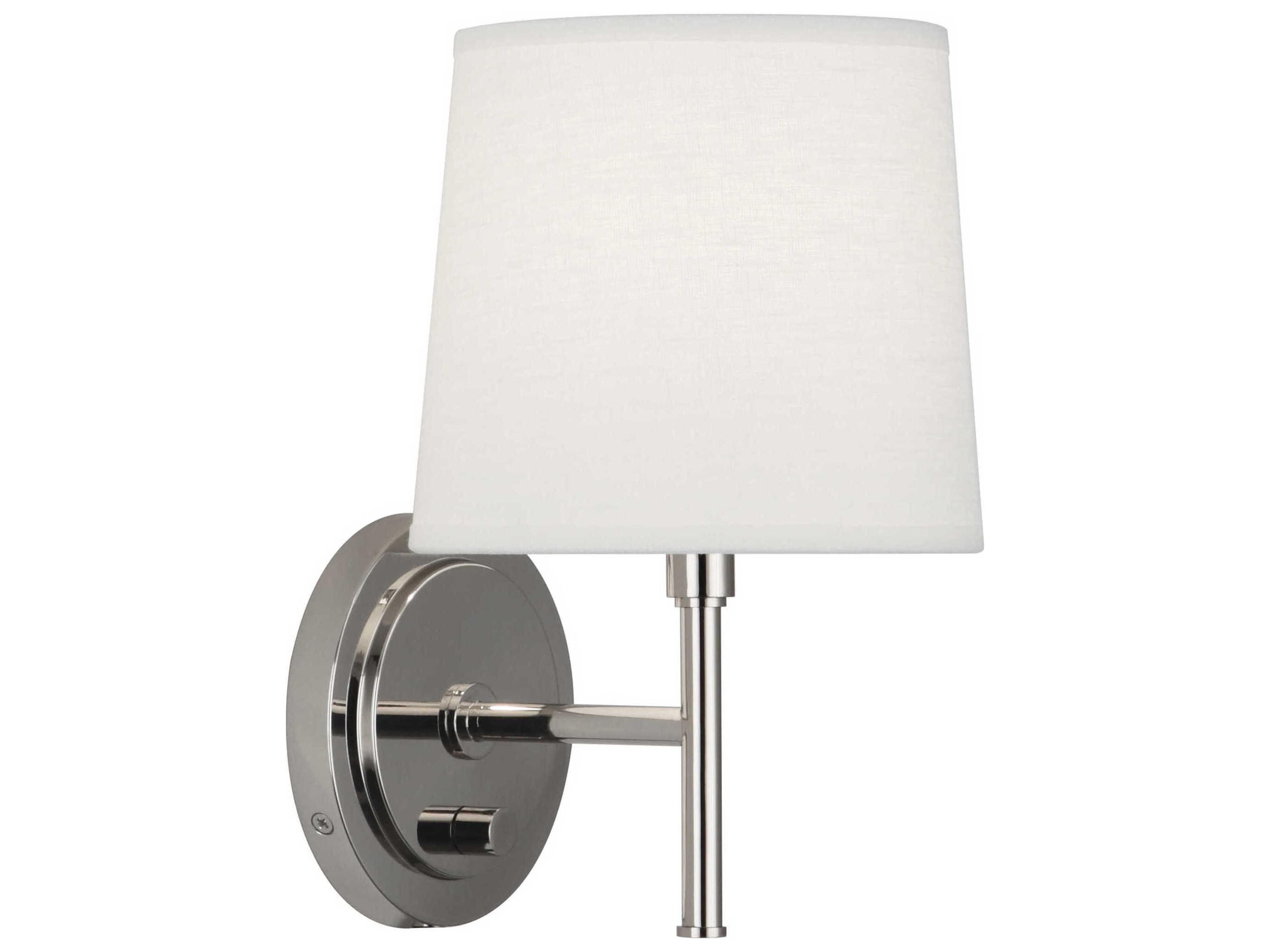 Bandit 1-Light Polished Nickel Wall Sconce
