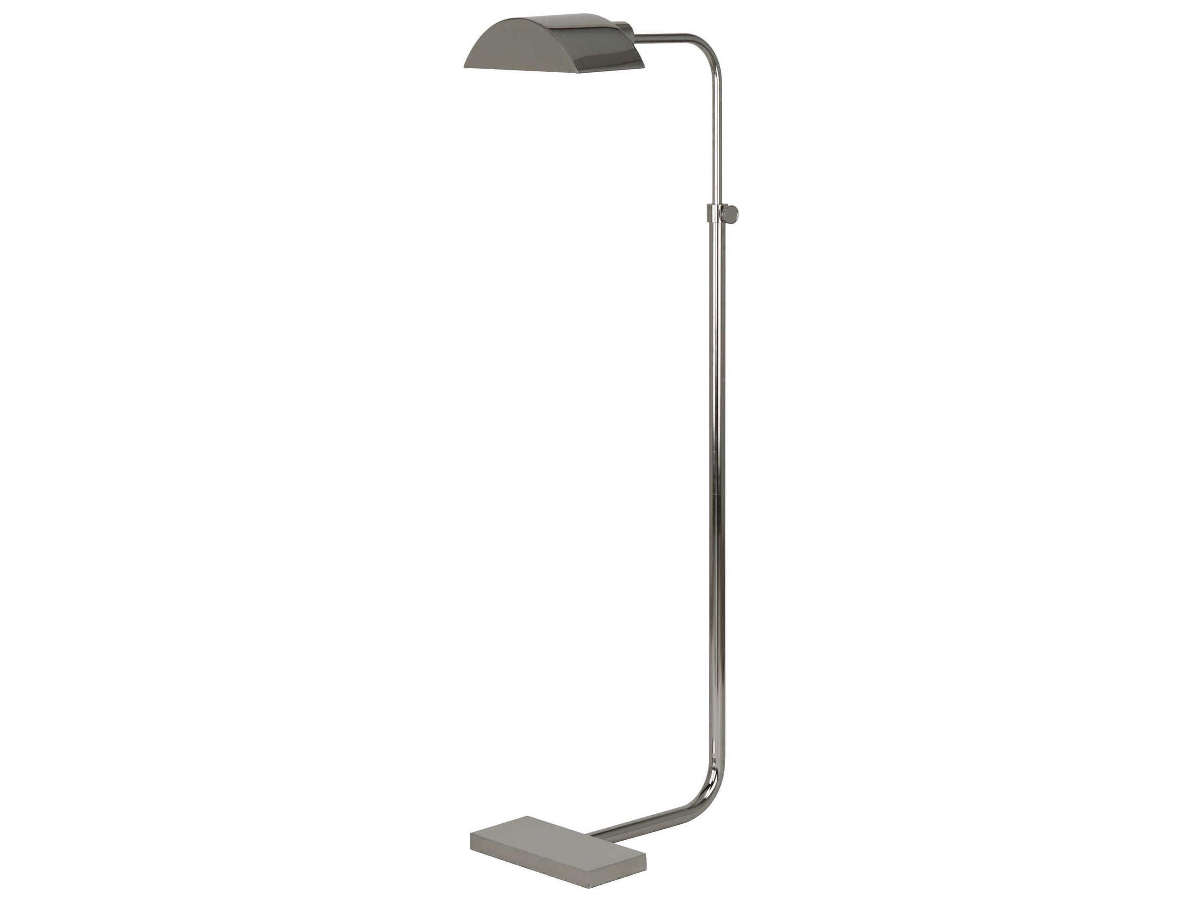 Koleman Floor Lamp Polished Nickel Adjustable