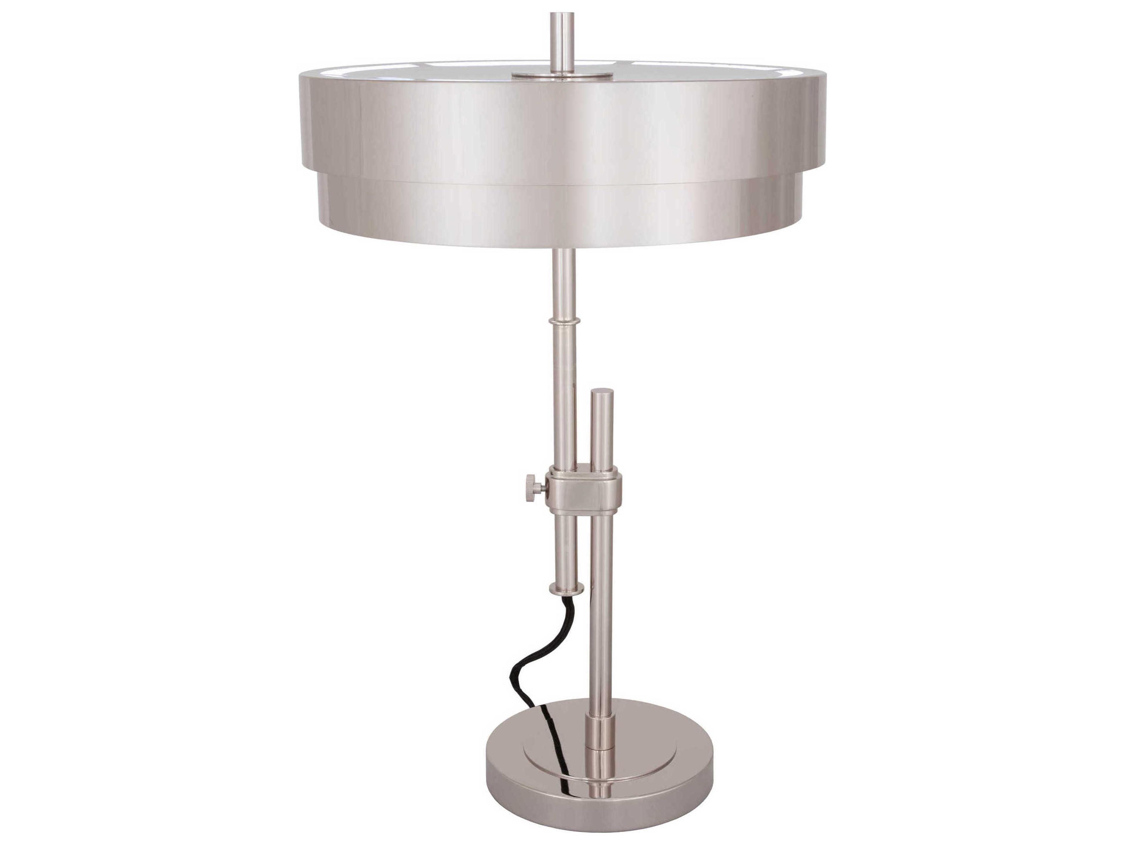 Elliott Polished Nickel Table Lamp