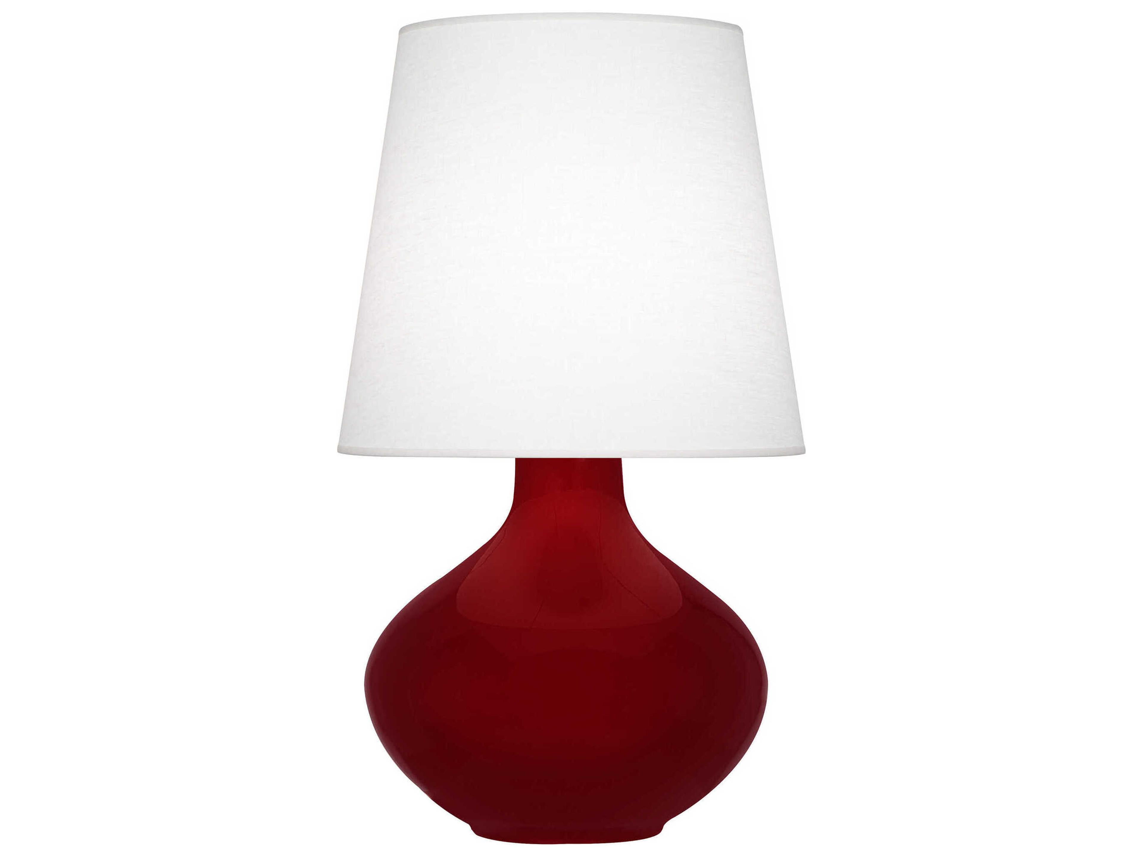 Robert Abbey June Red Buffet Lamp