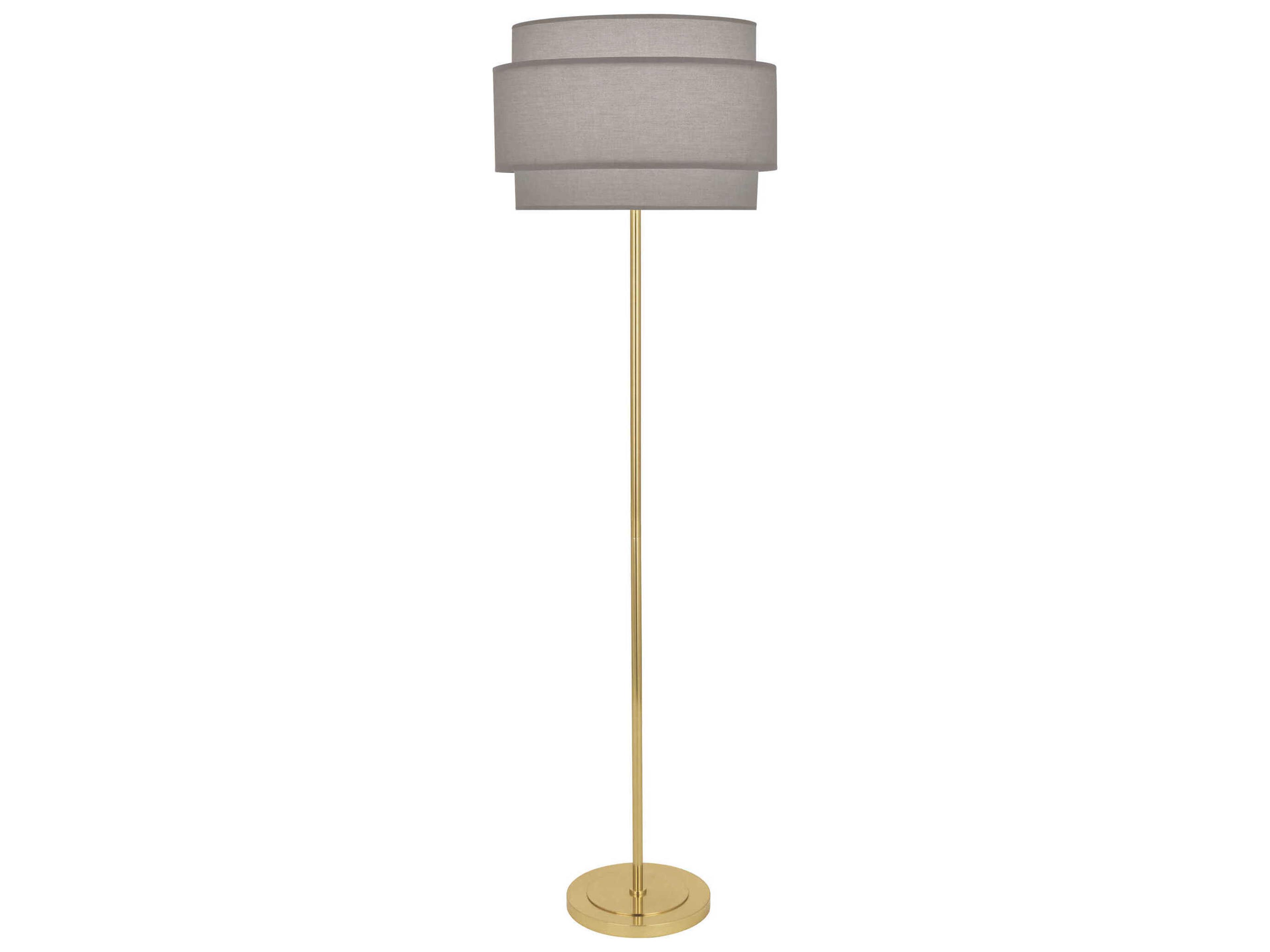 Decker Gray Floor Lamp