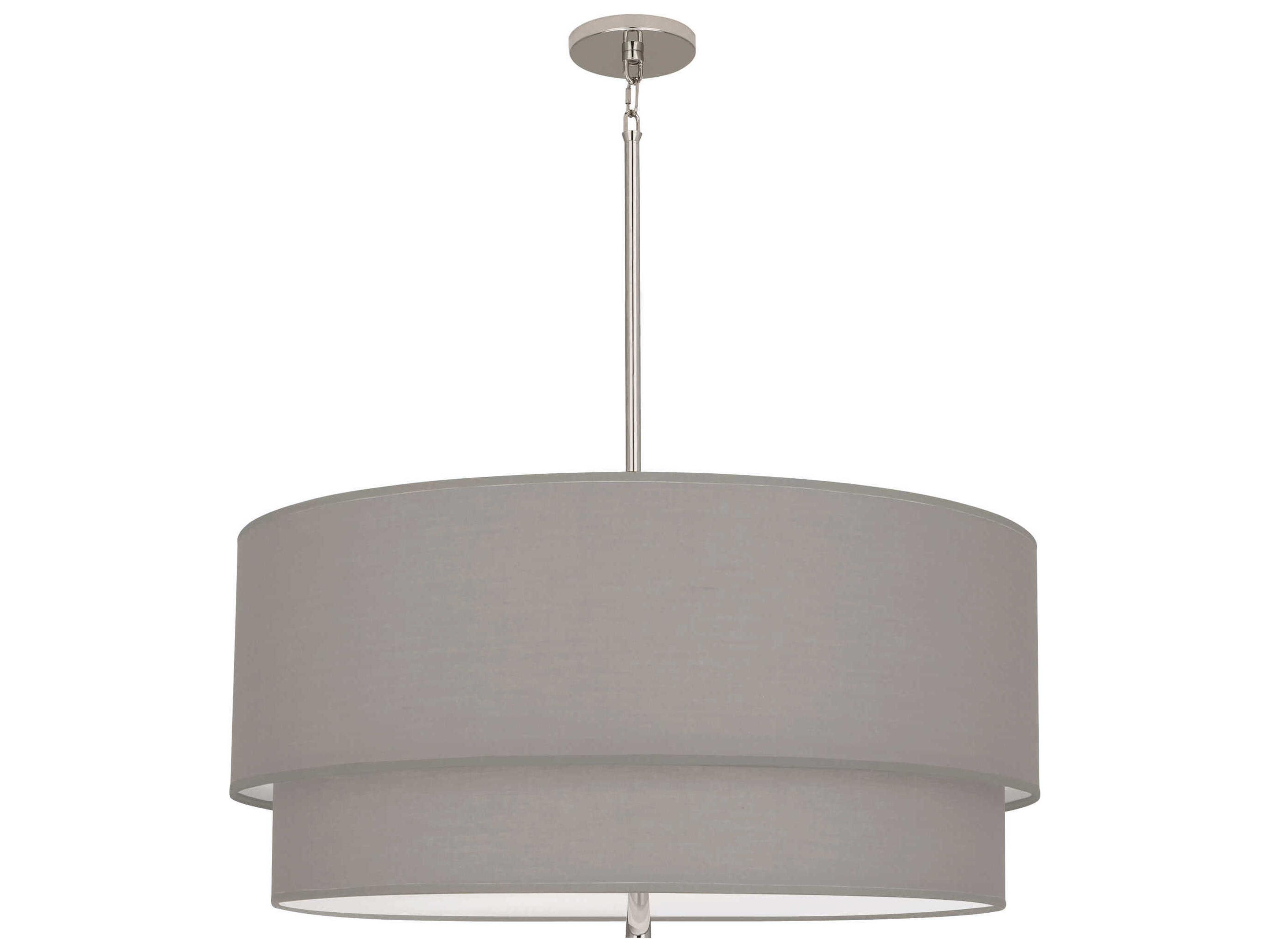 Robert Abbey Decker 3-Light Smoke Gray Pendant