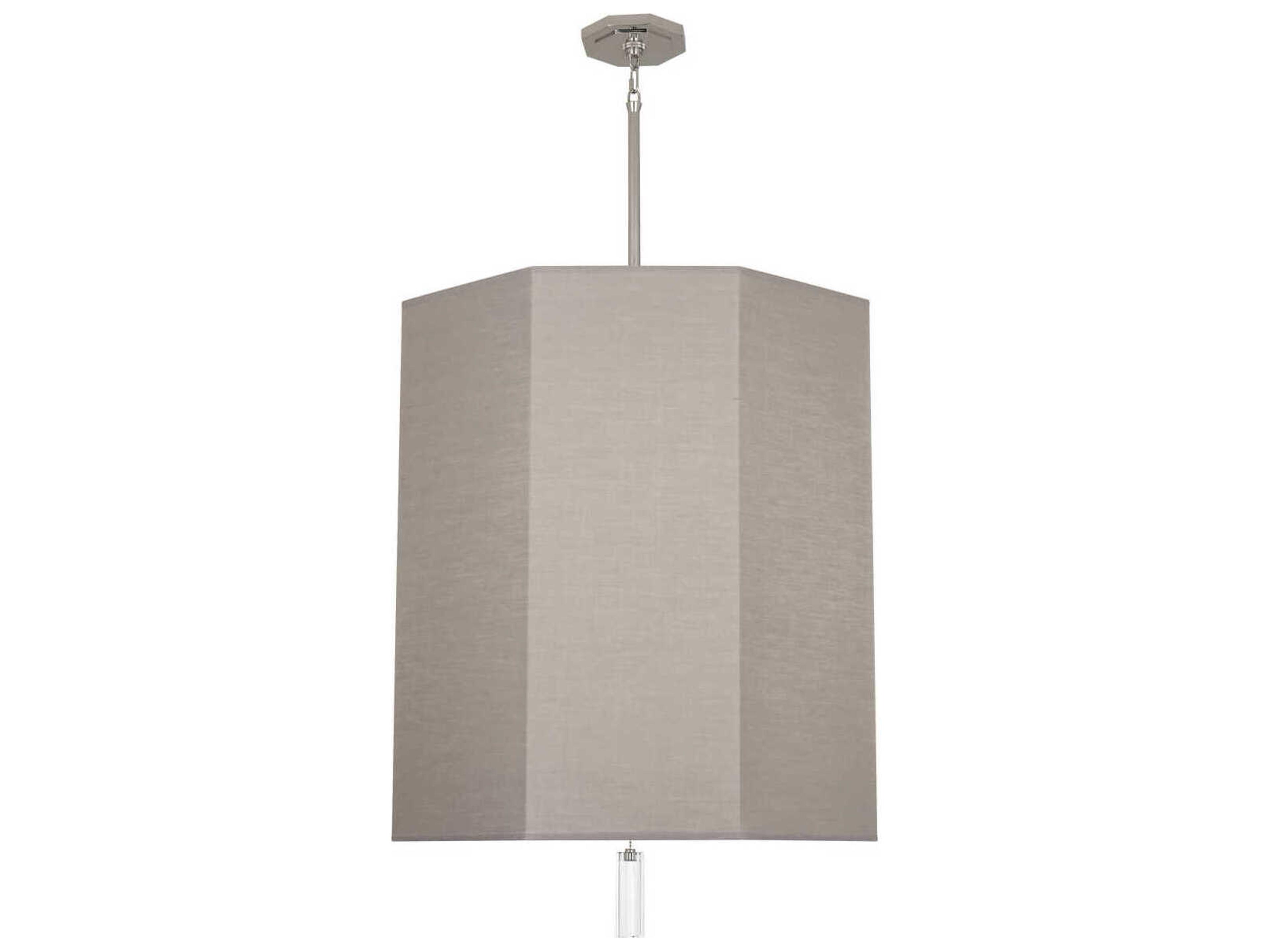 Robert Abbey Kate 6-Light Smoke Gray Pendant