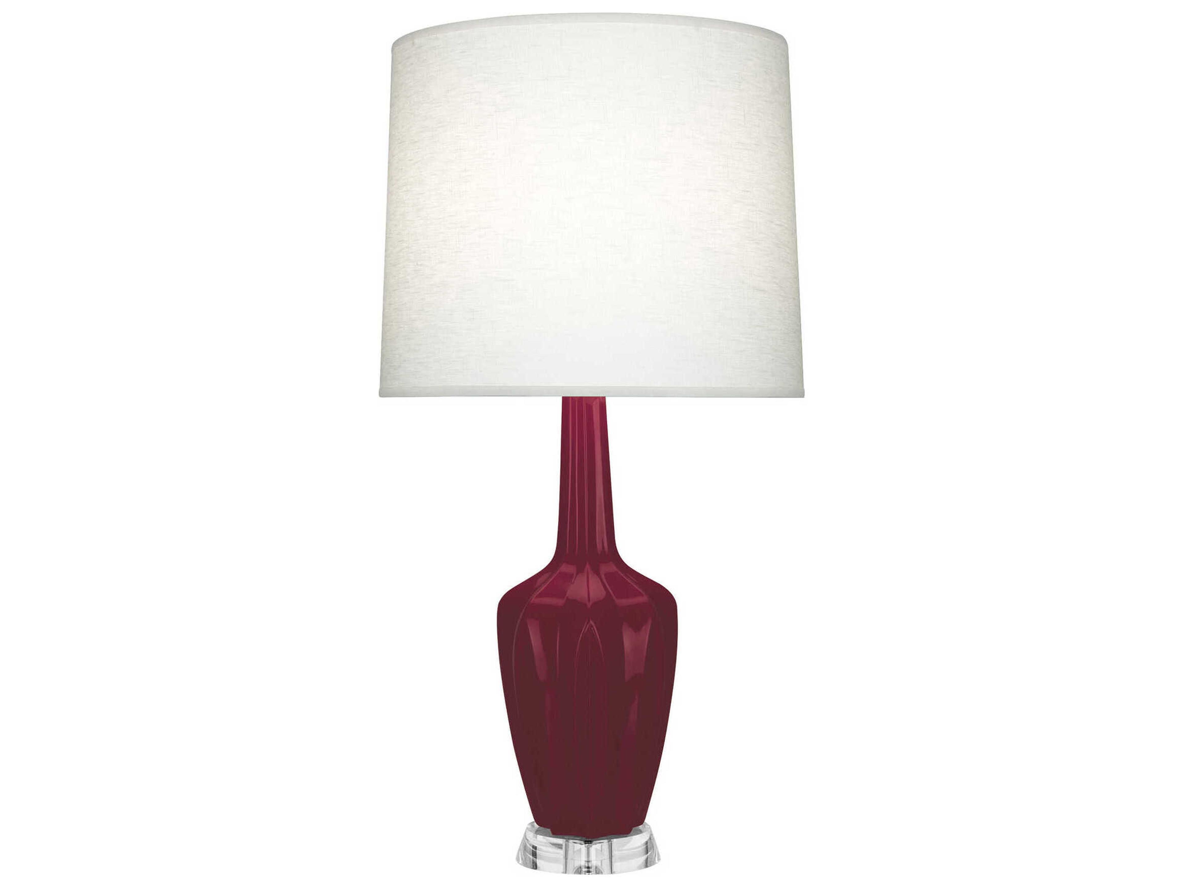 Emma Sugar Plum Glazed Purple Buffet Lamp