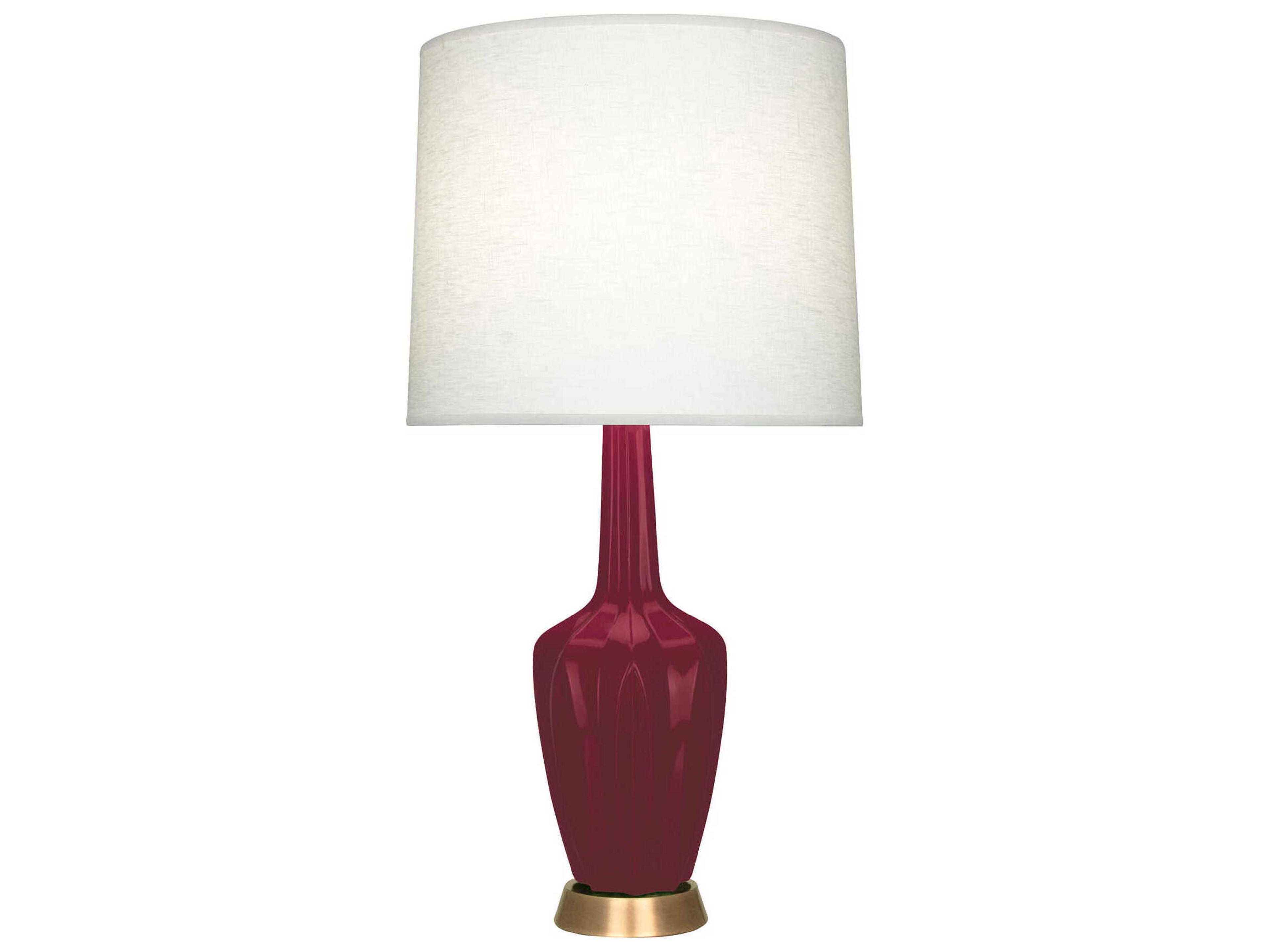 Robert Abbey Emma Sugar Plum Glazed Purple Buffet Lamp
