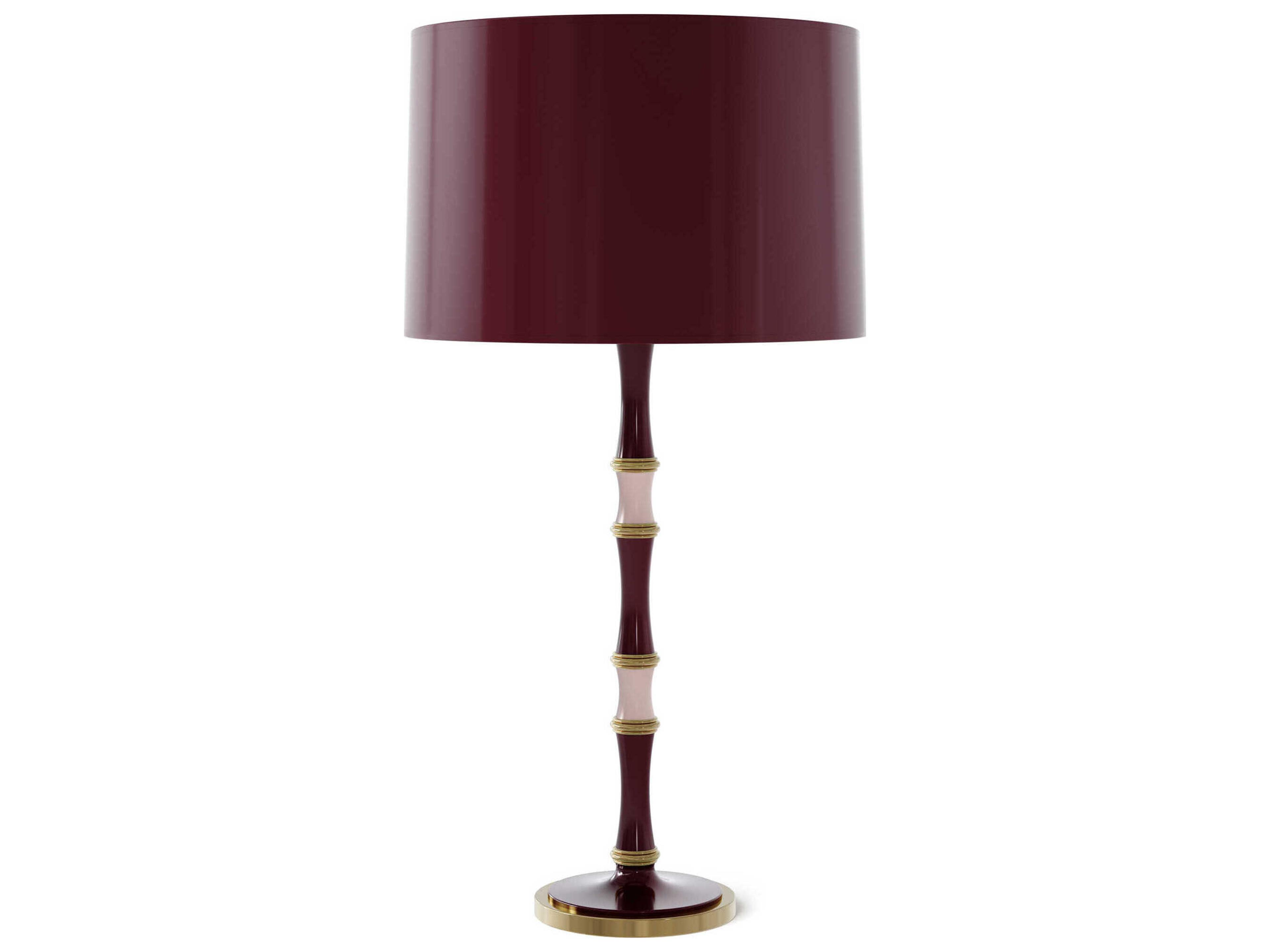 Robert Abbey Kane Sugar Plum Rose Water Purple Buffet Lamp