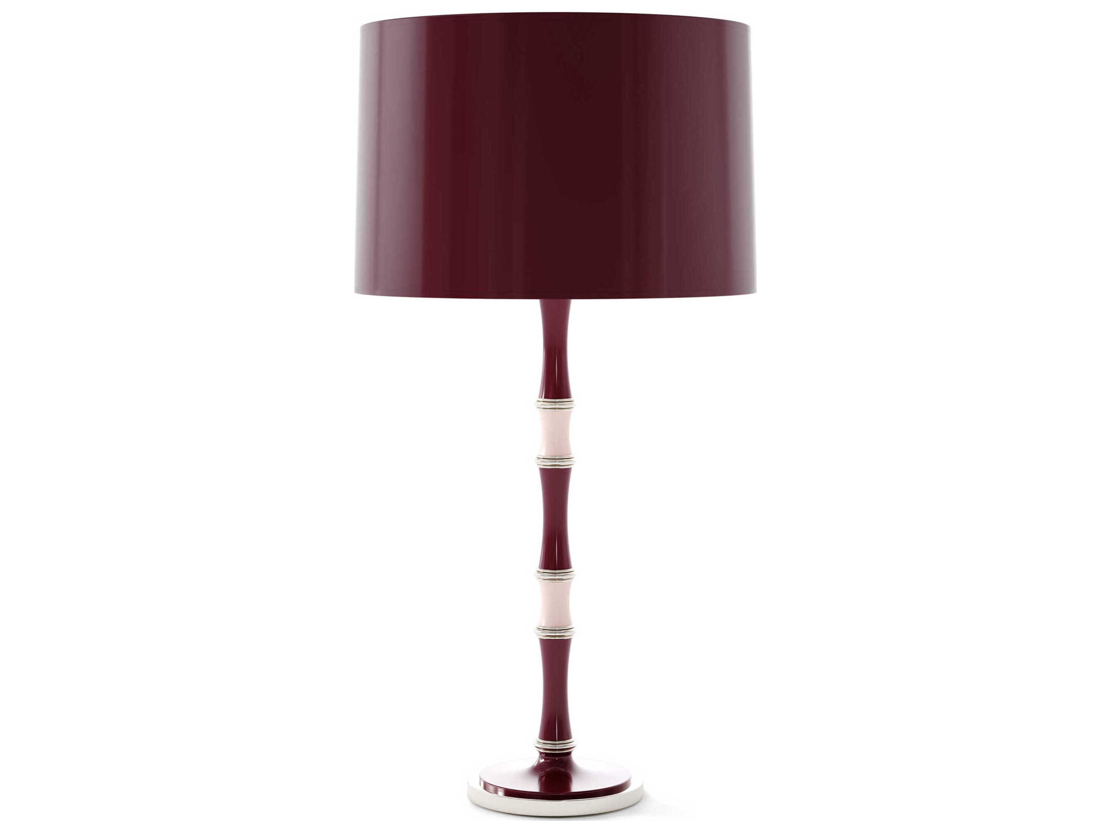 Robert Abbey Kane Sugar Plum Rose Water Purple Buffet Lamp