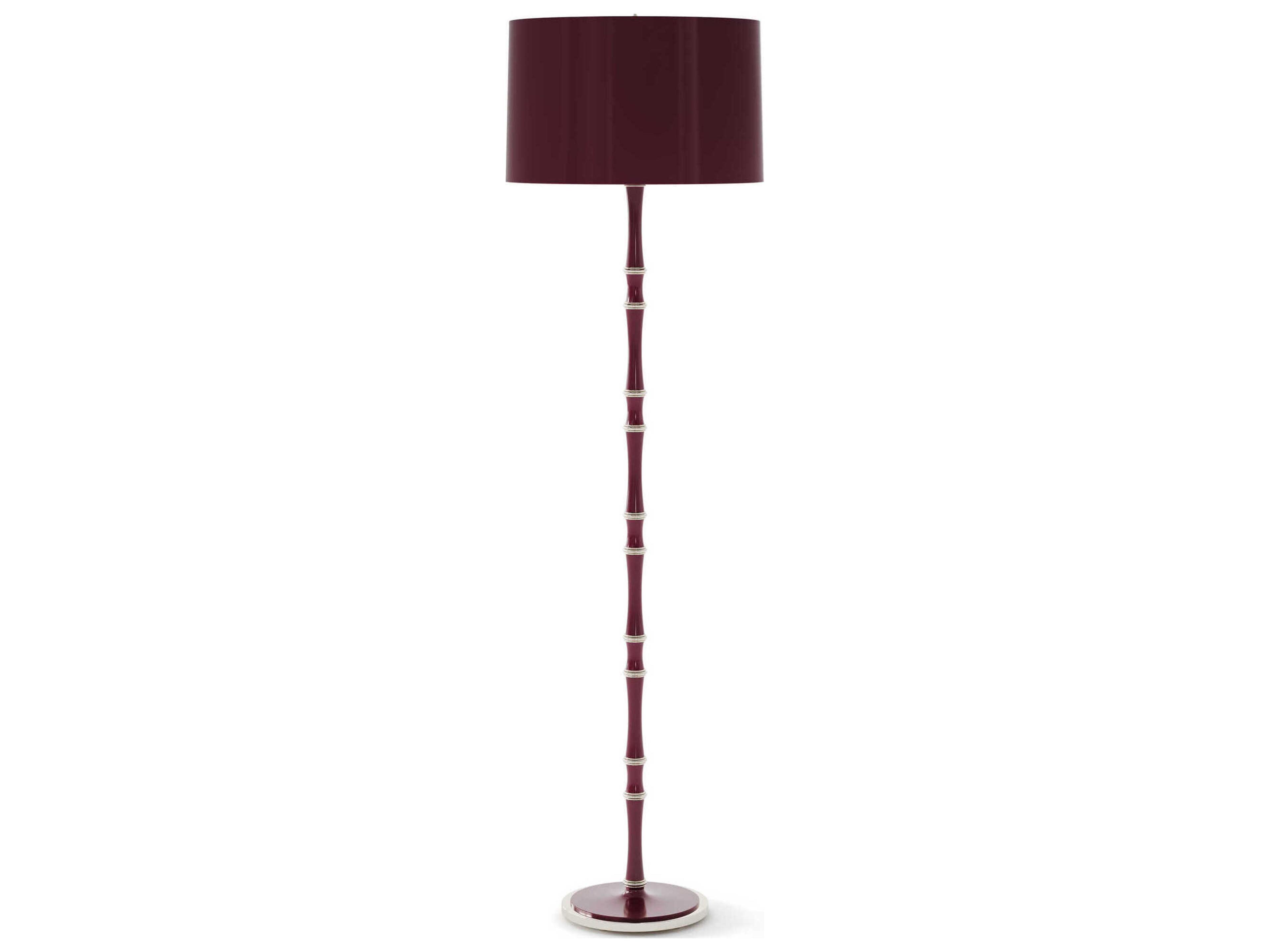 Robert Abbey Kane Sugar Plum Purple Floor Lamp