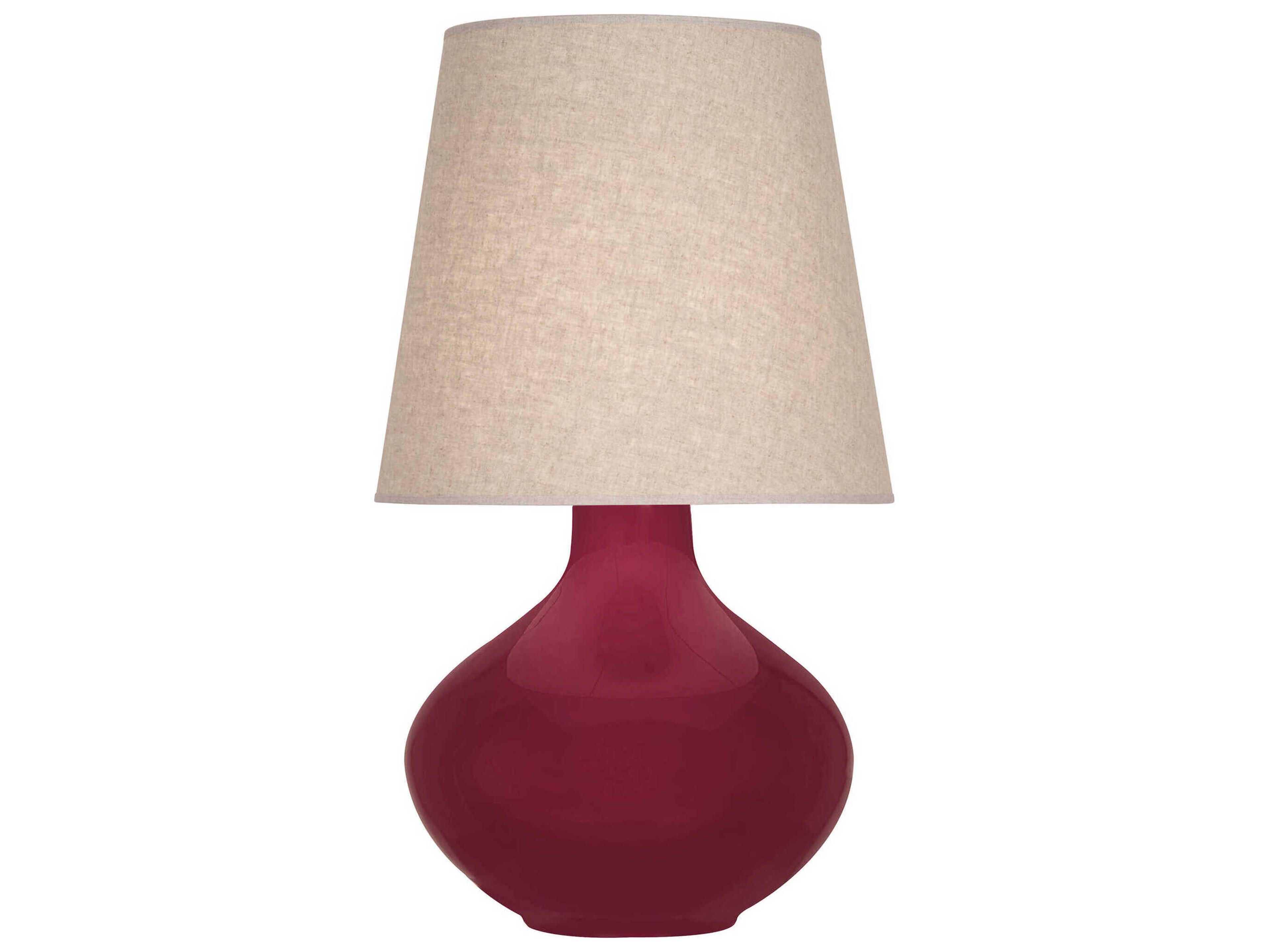 June Red Buffet Lamp