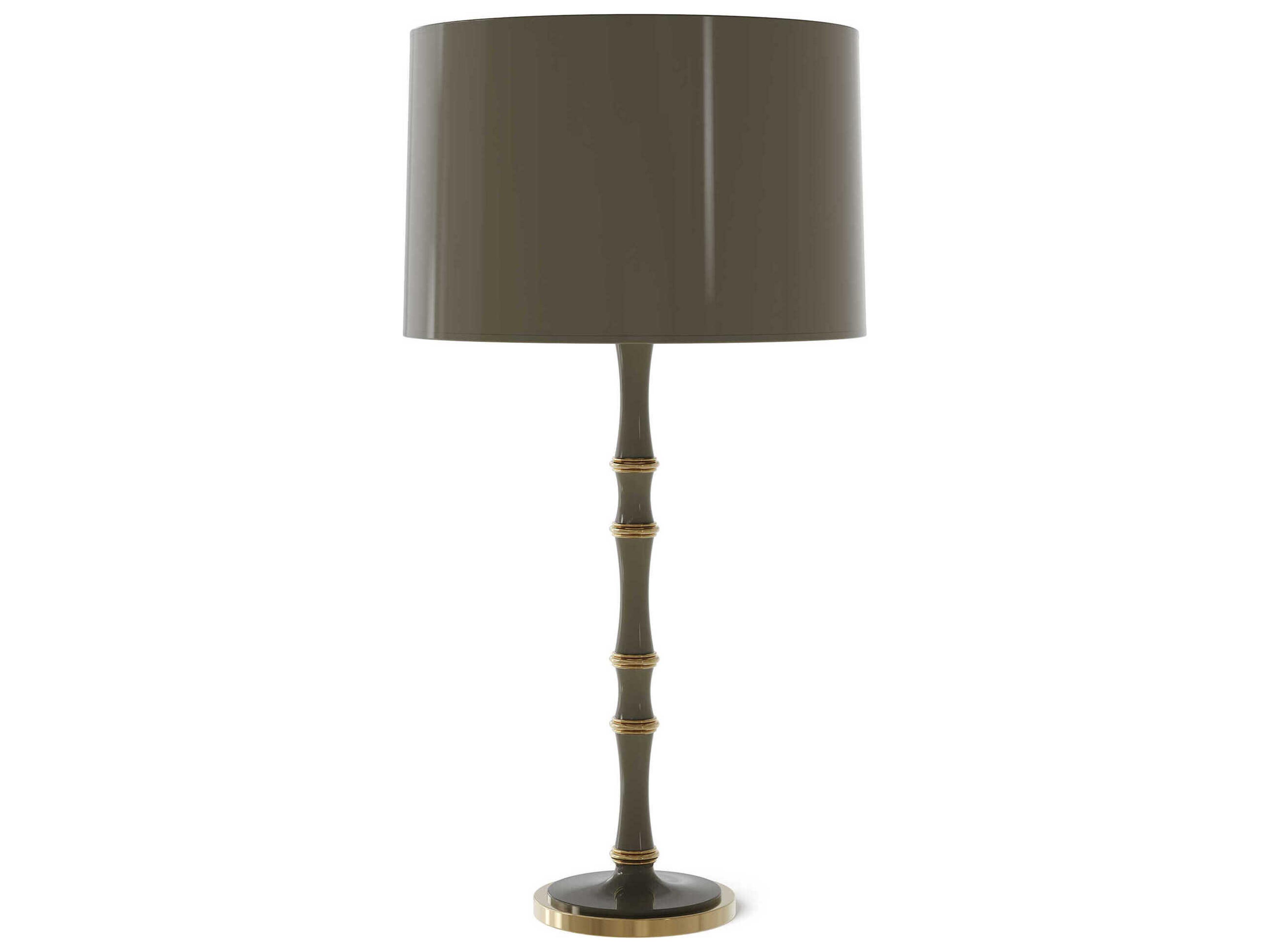 Kane Smokey Taupe Brown Buffet Lamp