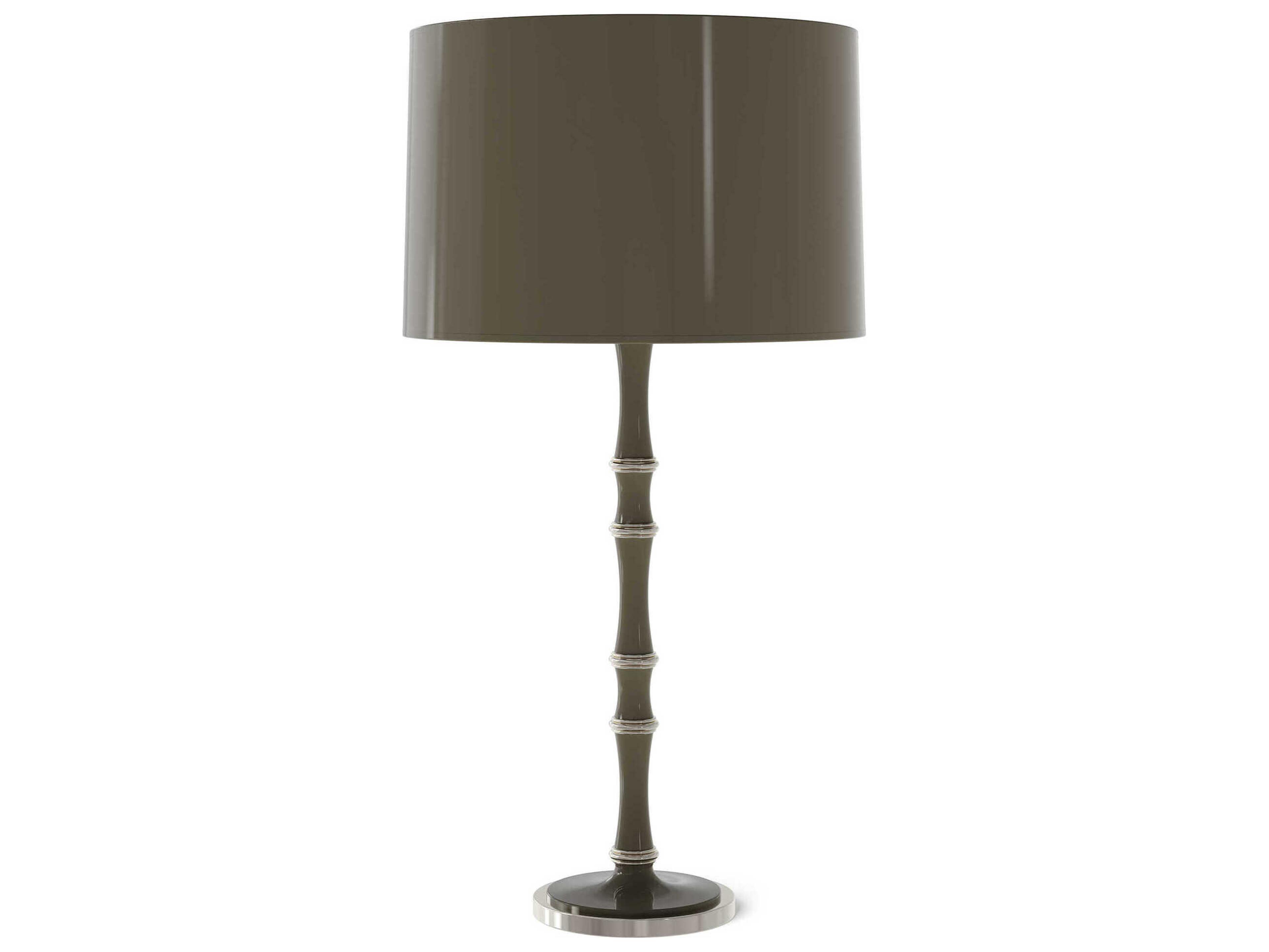 Robert Abbey Kane Smokey Taupe Brown Buffet Lamp