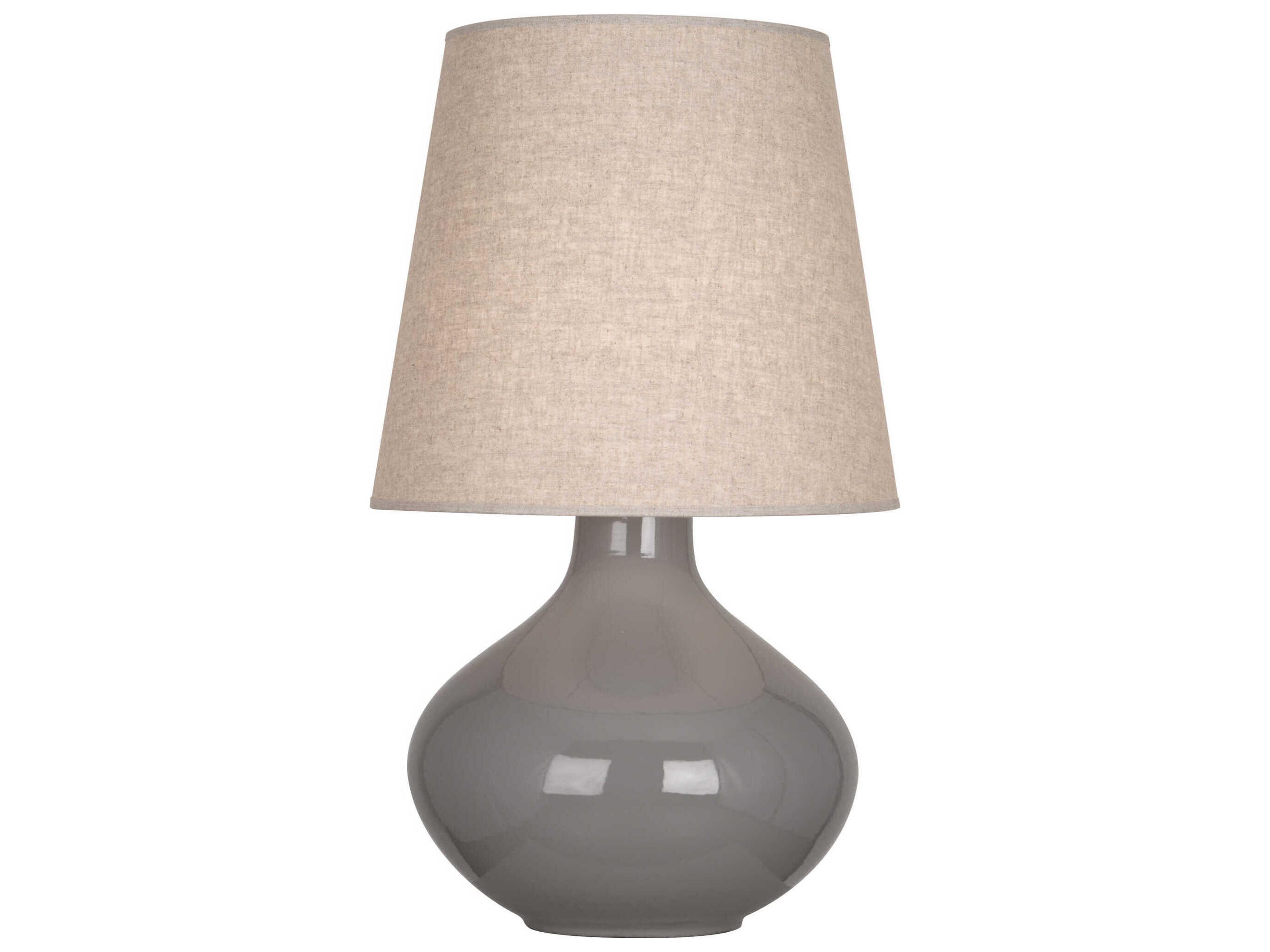 June Gray Buffet Lamp