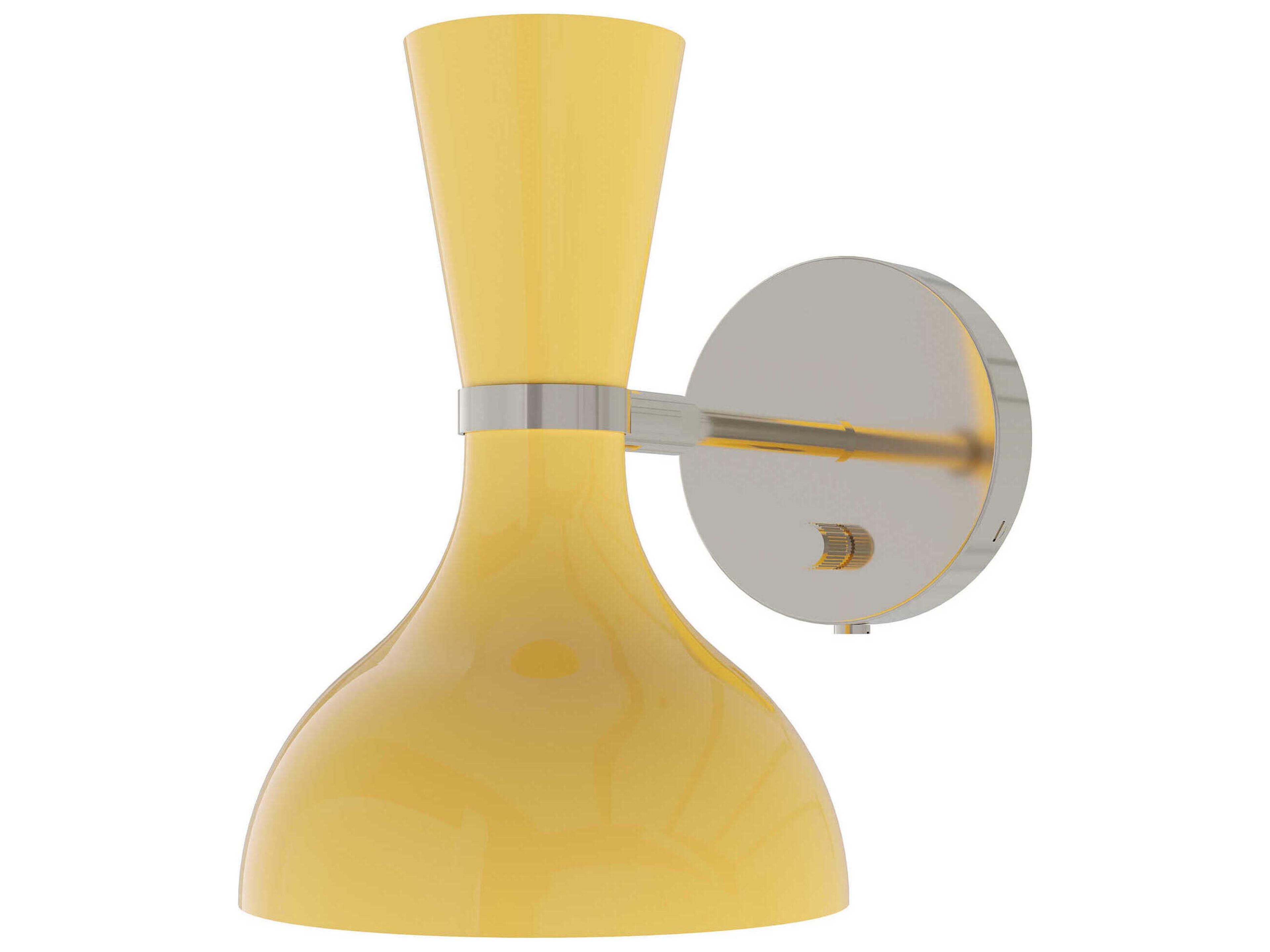 Robert Abbey Clare 1-Light Sunset Yellow Wall Sconce