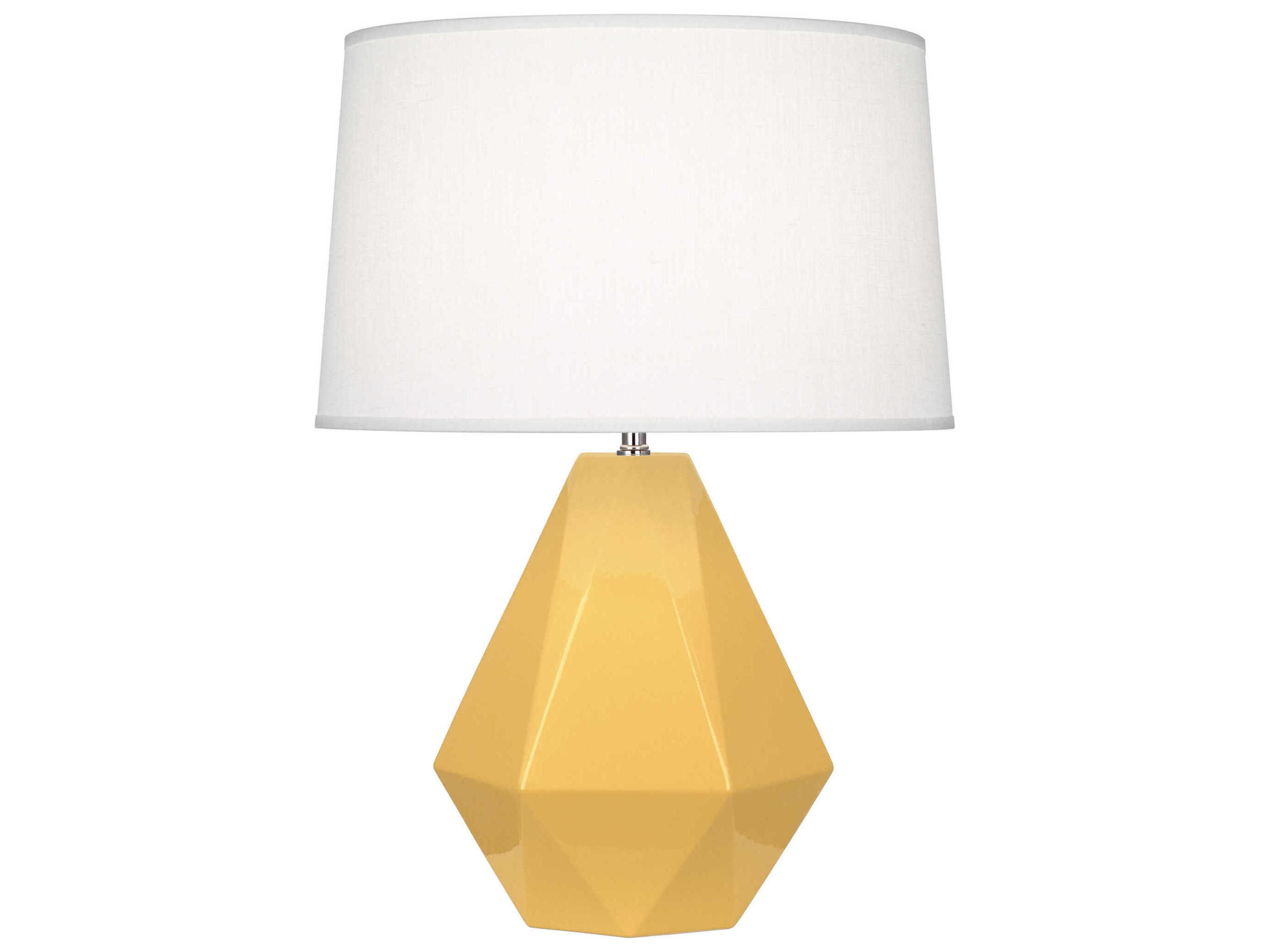 Delta Table Lamp in Sunset Yellow