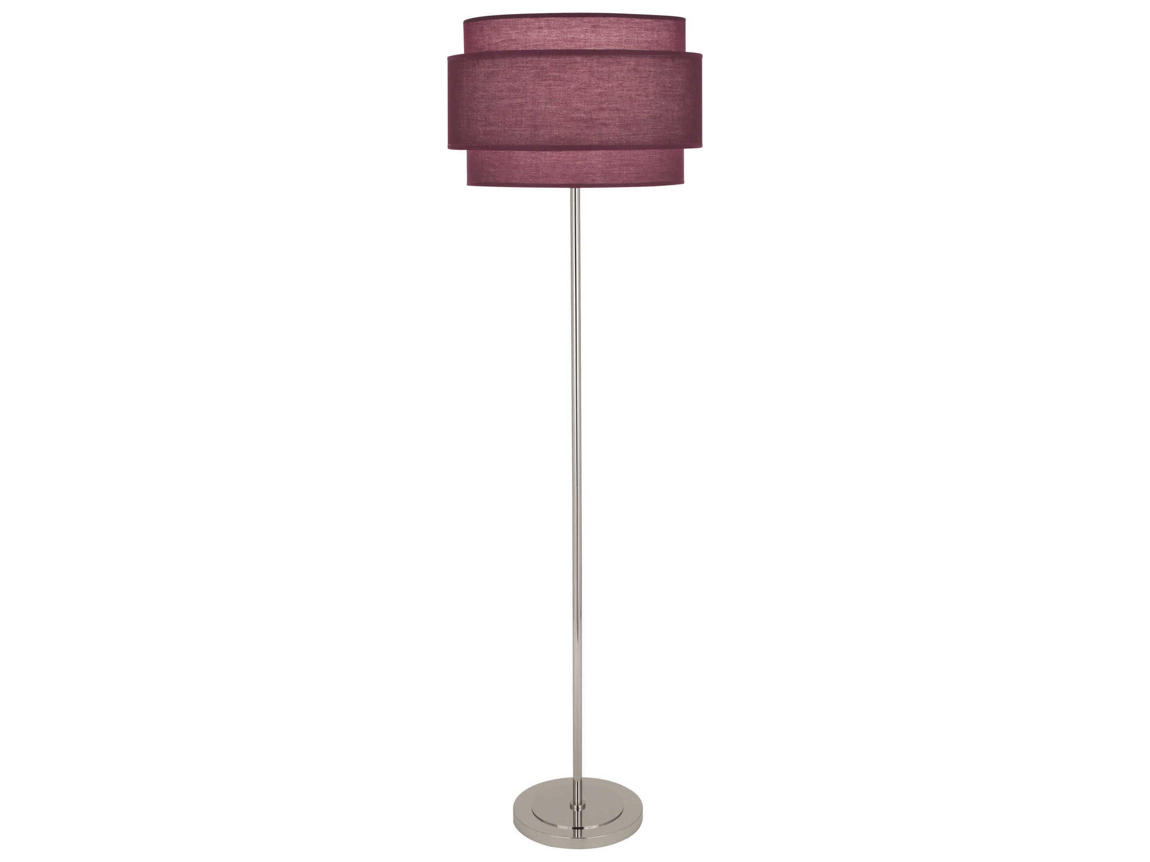 Robert Abbey Decker Purple Floor Lamp