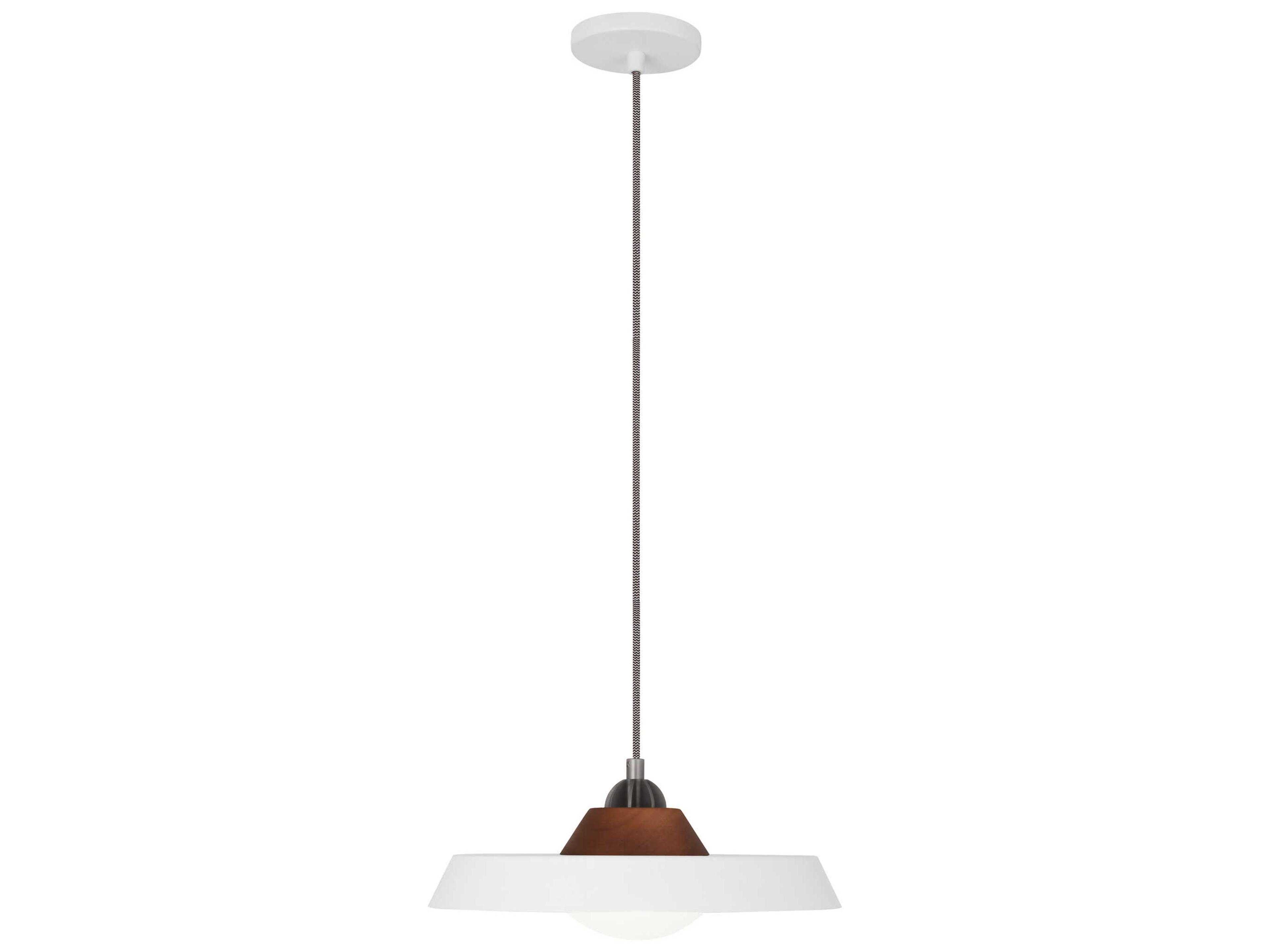 Mavisten Edition Far 1-Light White Ash Wood Pendant