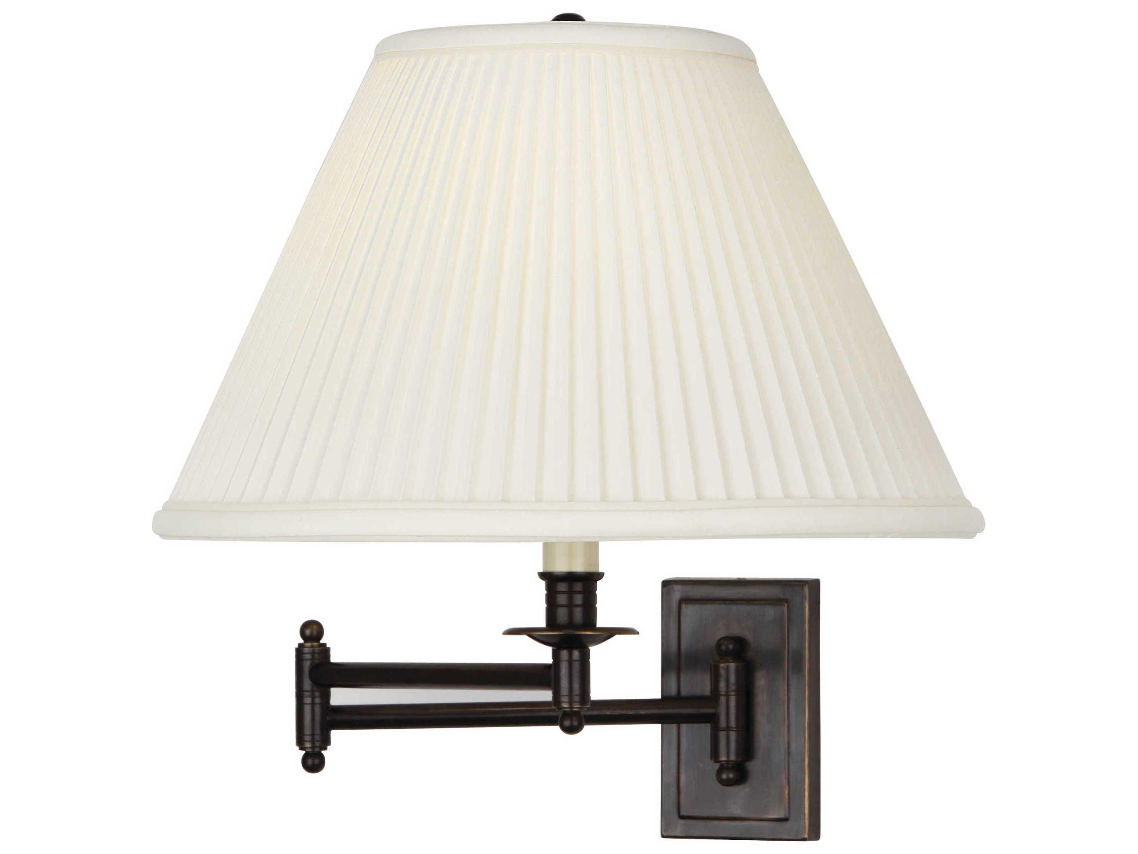 Kinetic 1-Light Deep Patina Bronze Swing Wall Sconce