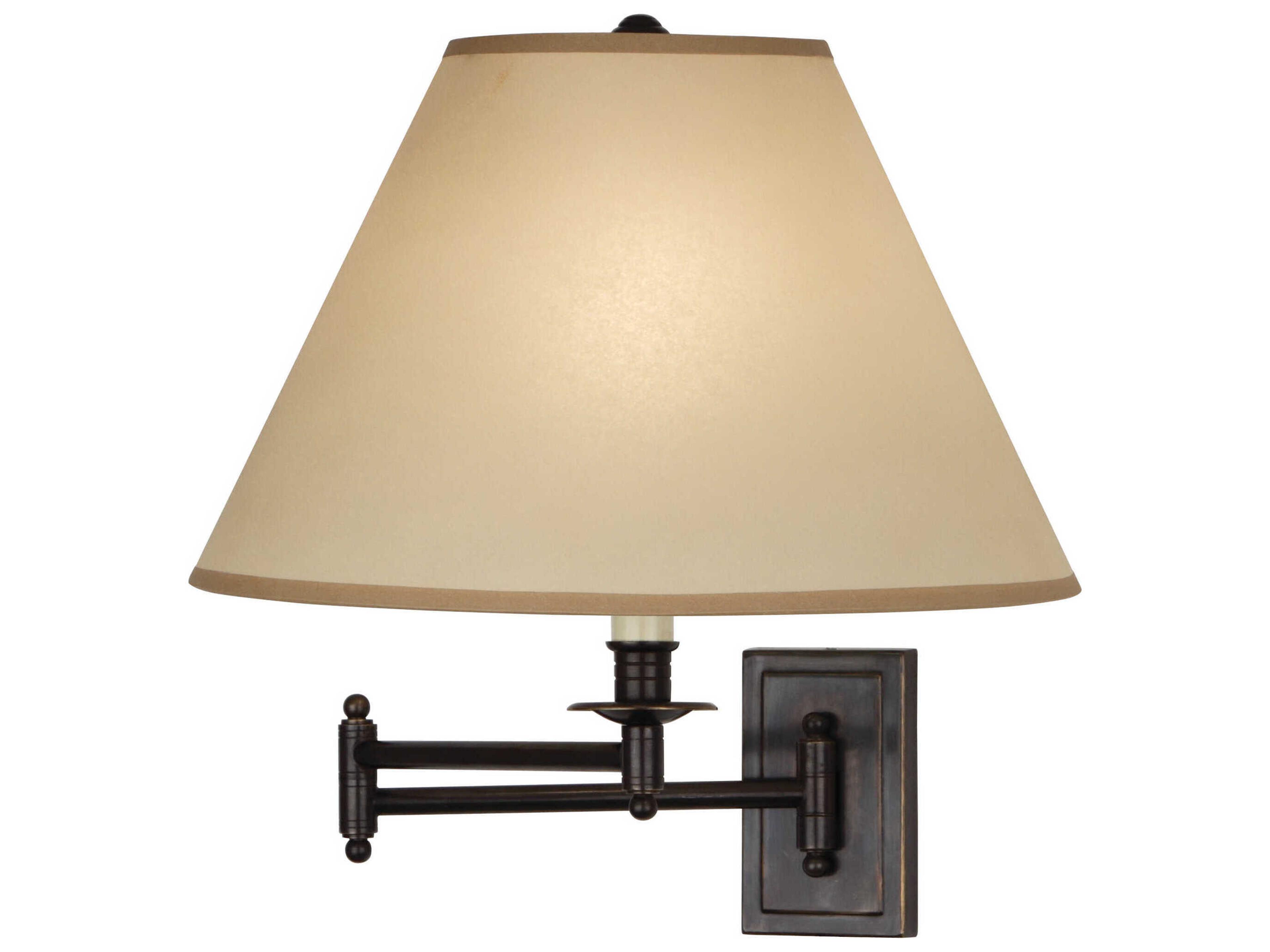 Kinetic 1-Light Deep Patina Bronze Swing Wall Sconce