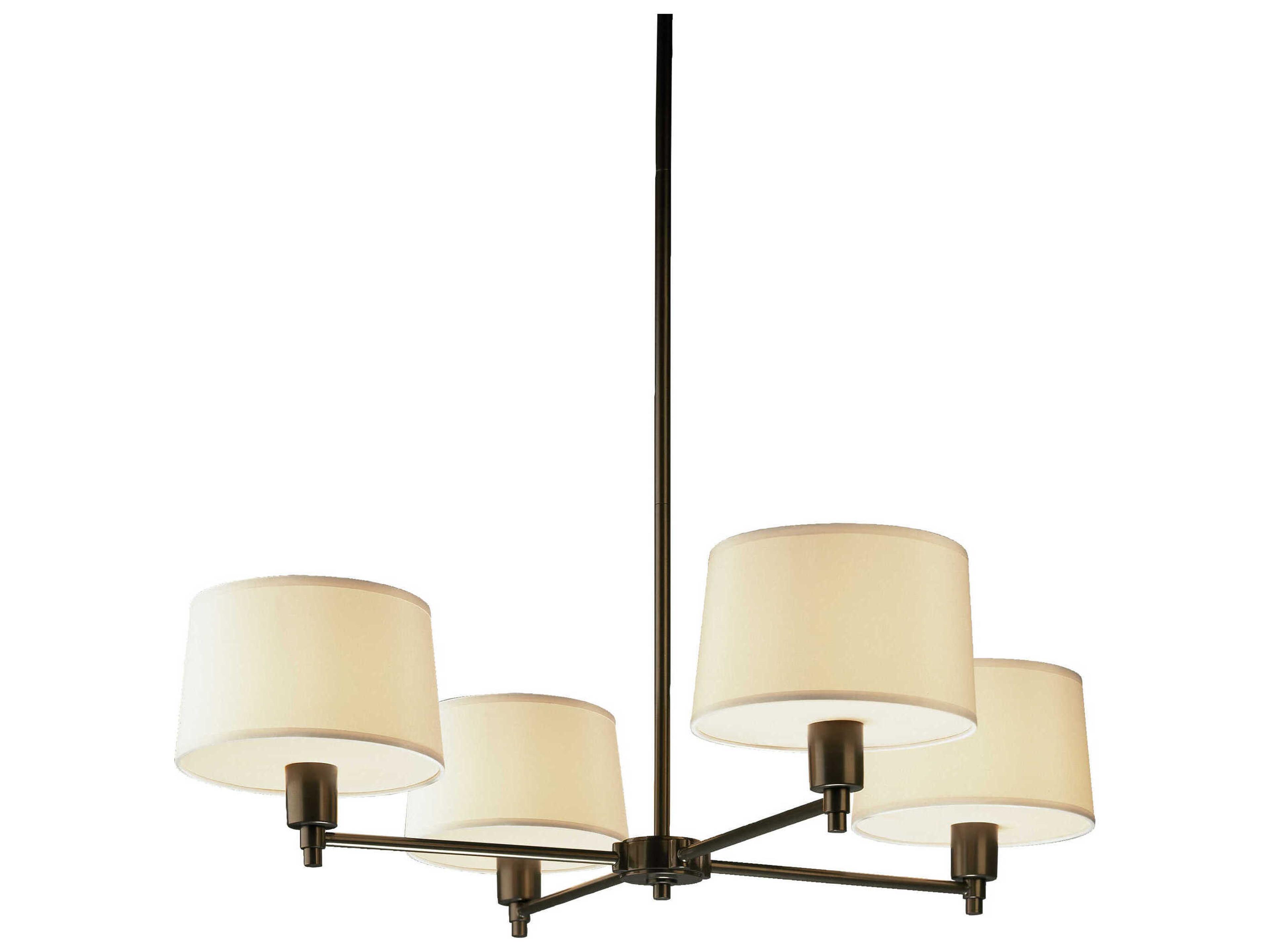 Real Simple 4-Light Deep Bronze Chandelier