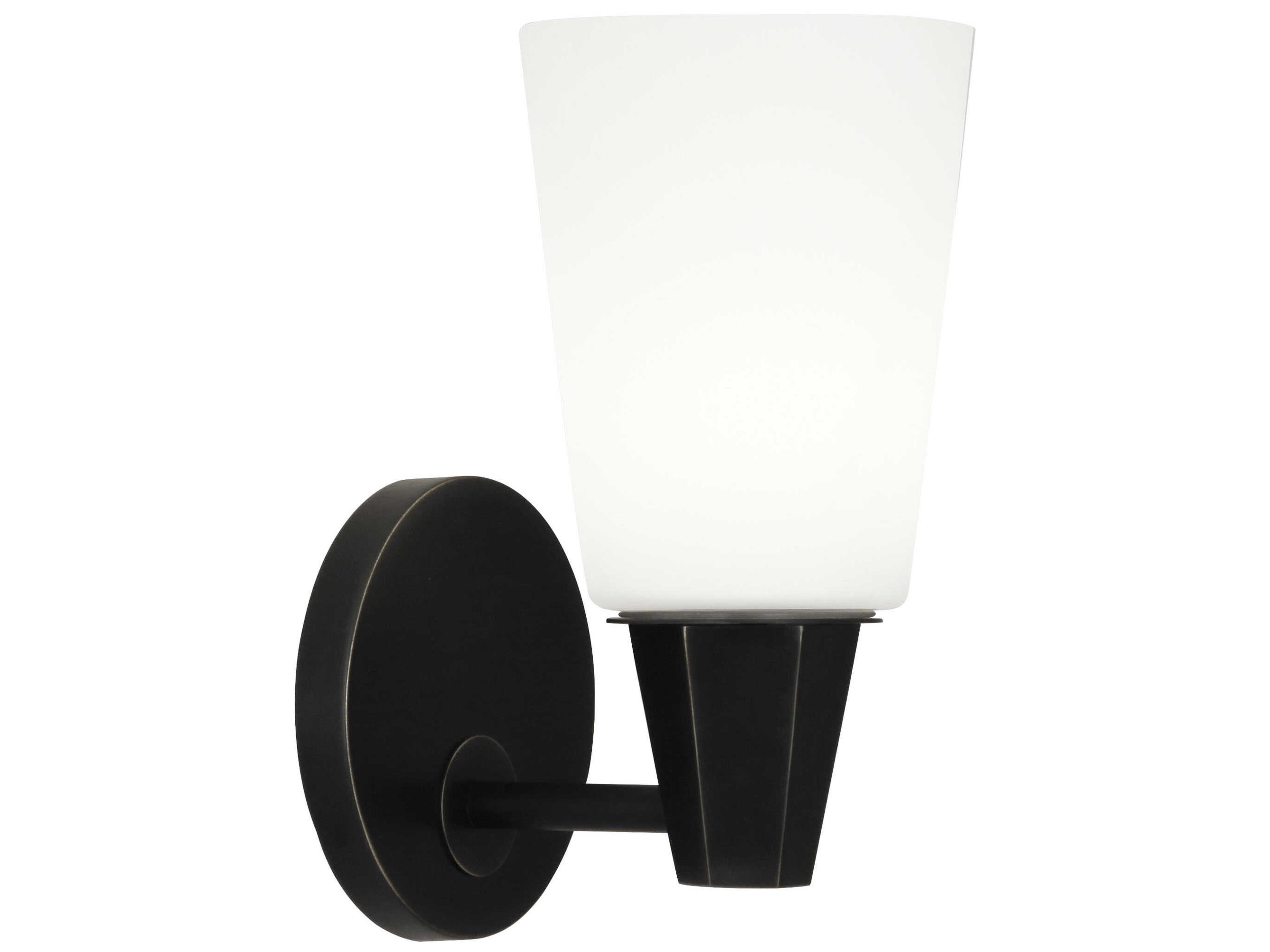 Wheatley 1-Light Deep Patina Bronze Wall Sconce