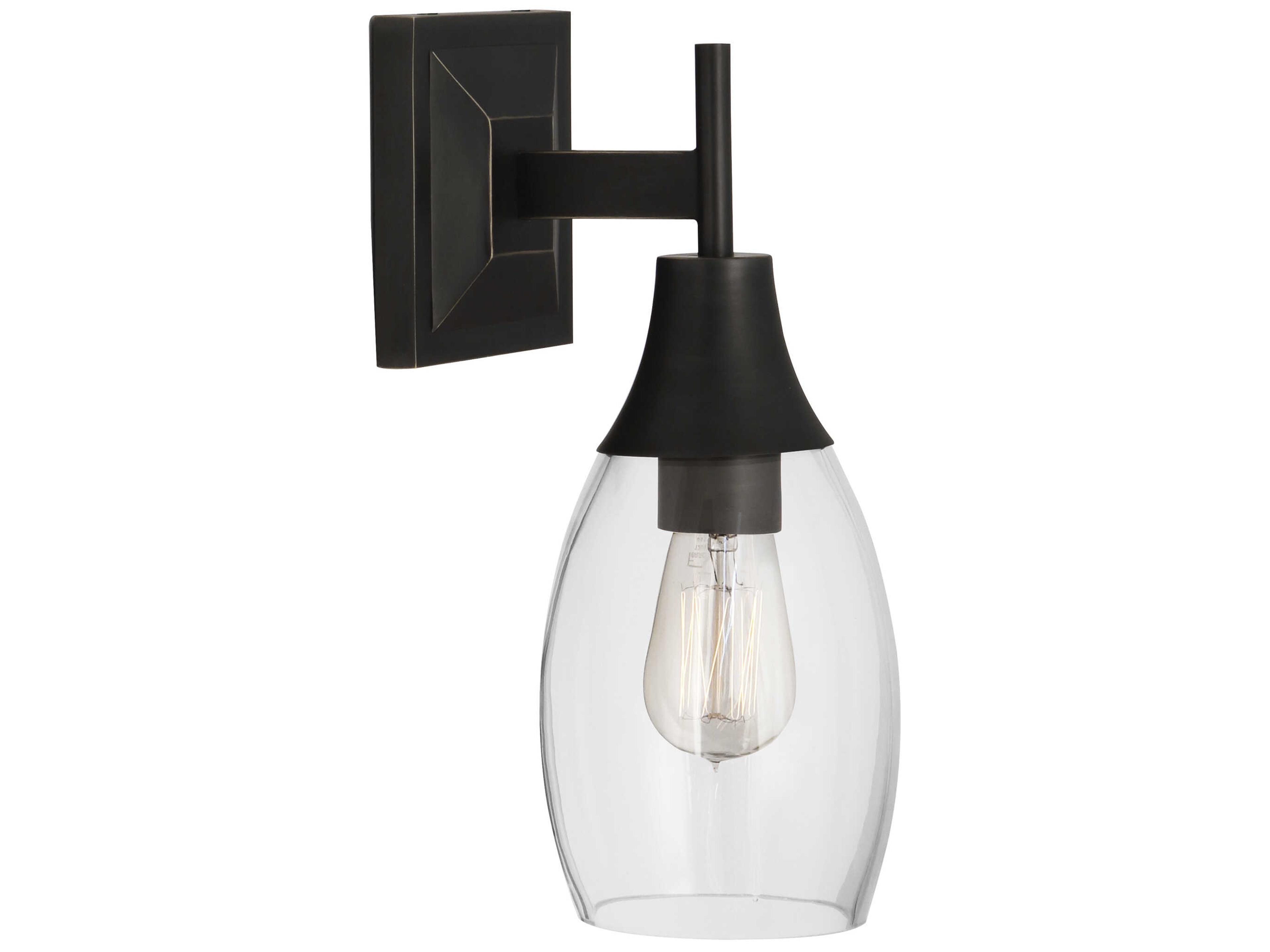 Grace 1-Light Deep Patina Bronze Wall Sconce