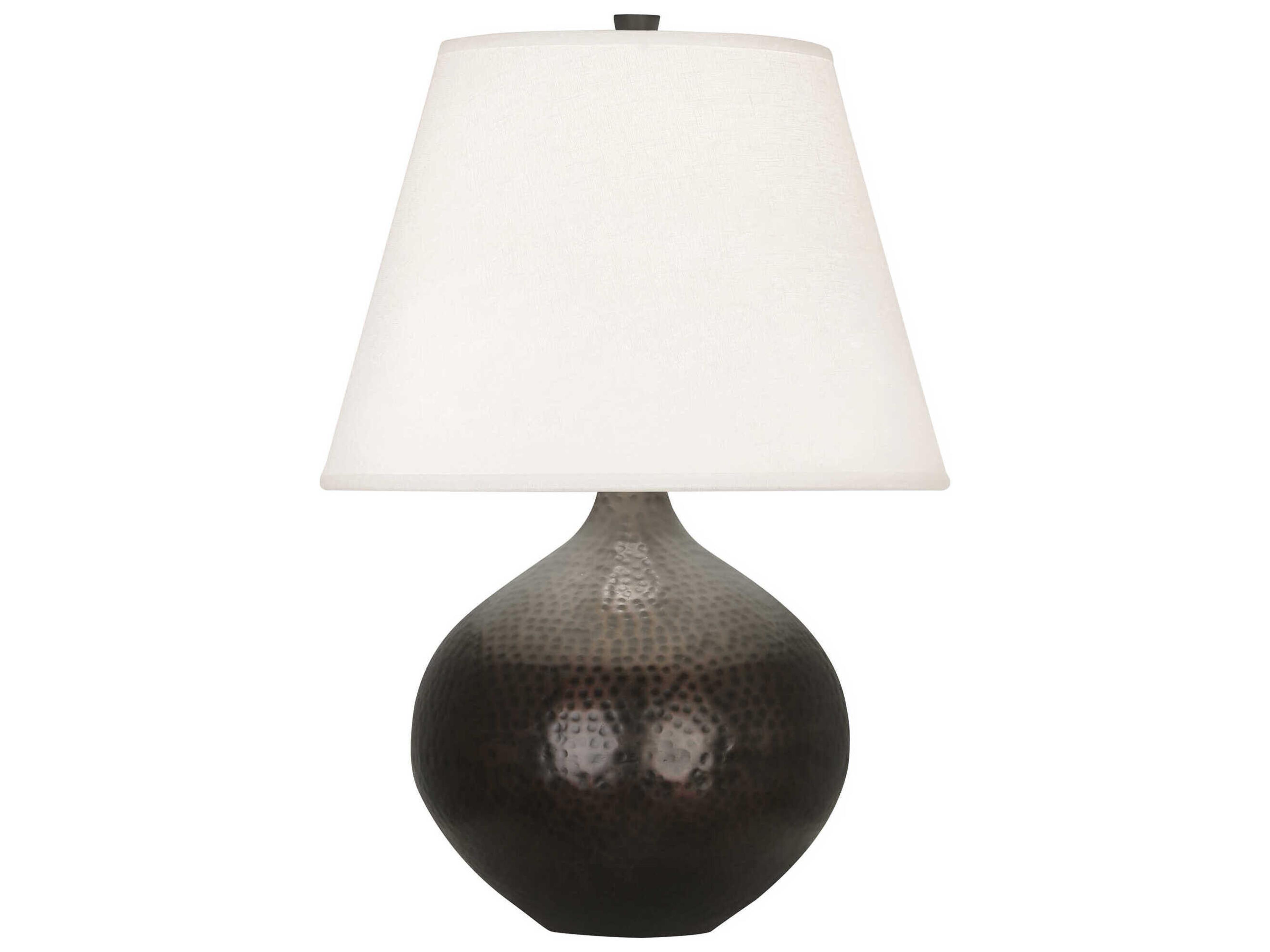 Dal Accent Lamp with Hammered Bronze Finish