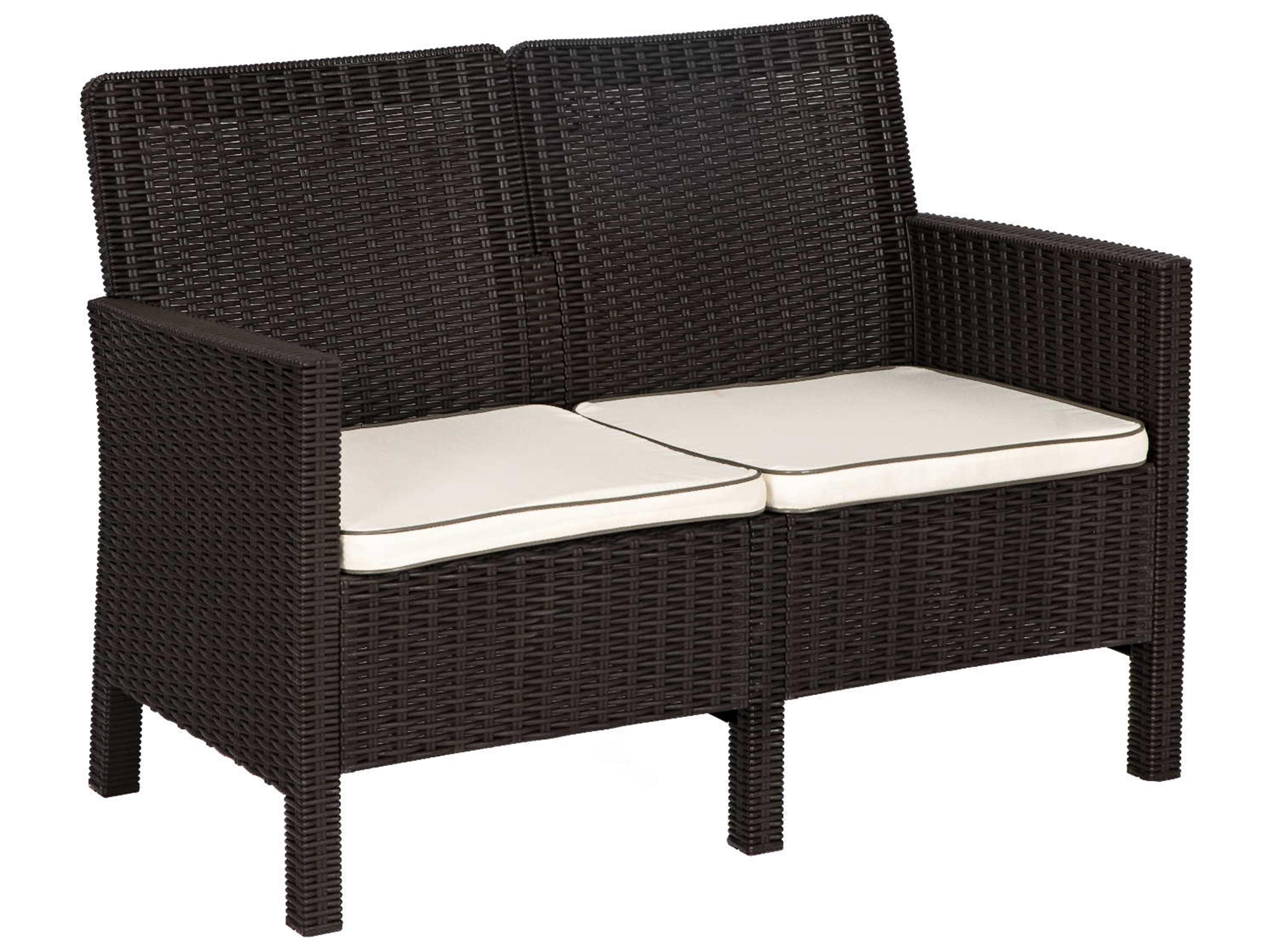 Rainbow Outdoor Nova Resin Brown 4 Piece Lounge Set