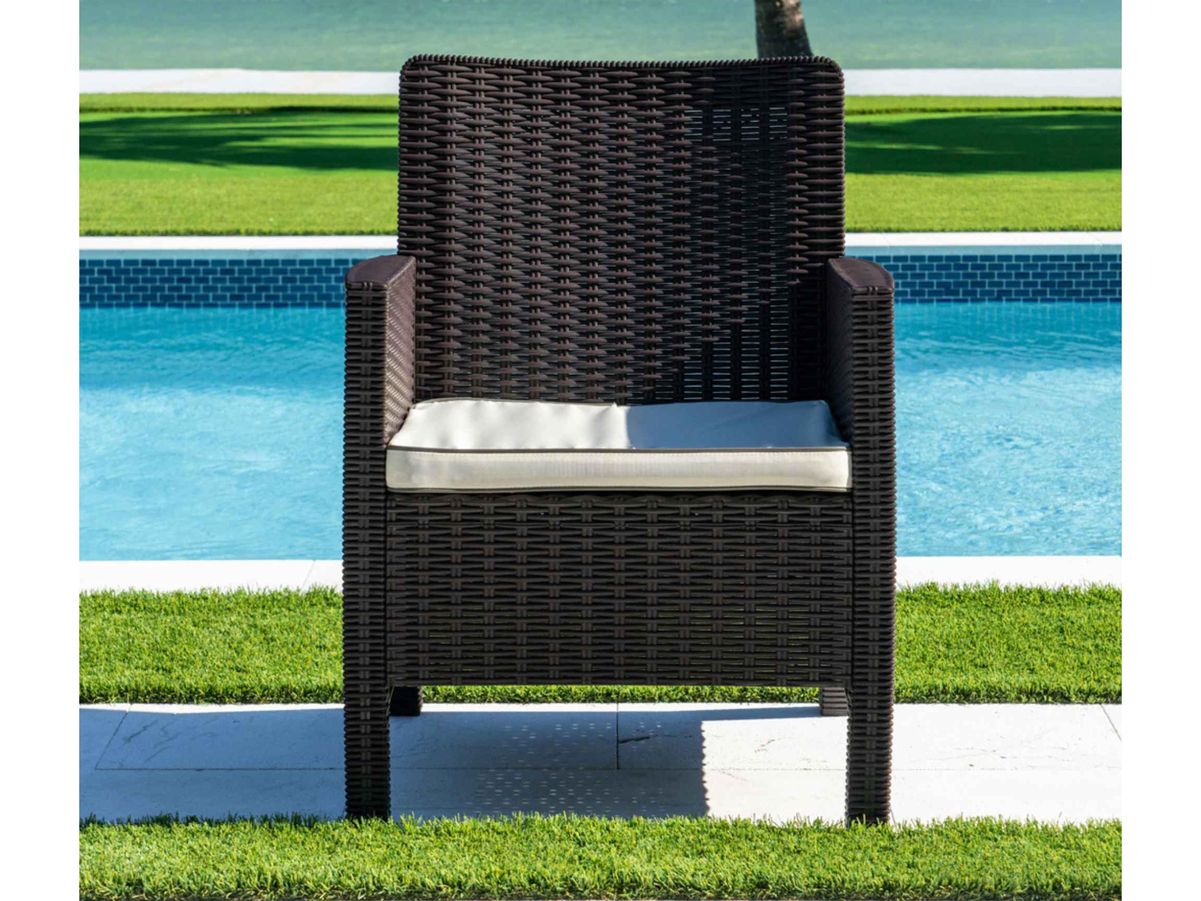 Rainbow Outdoor Nova Wicker Cushion Lounge Chair