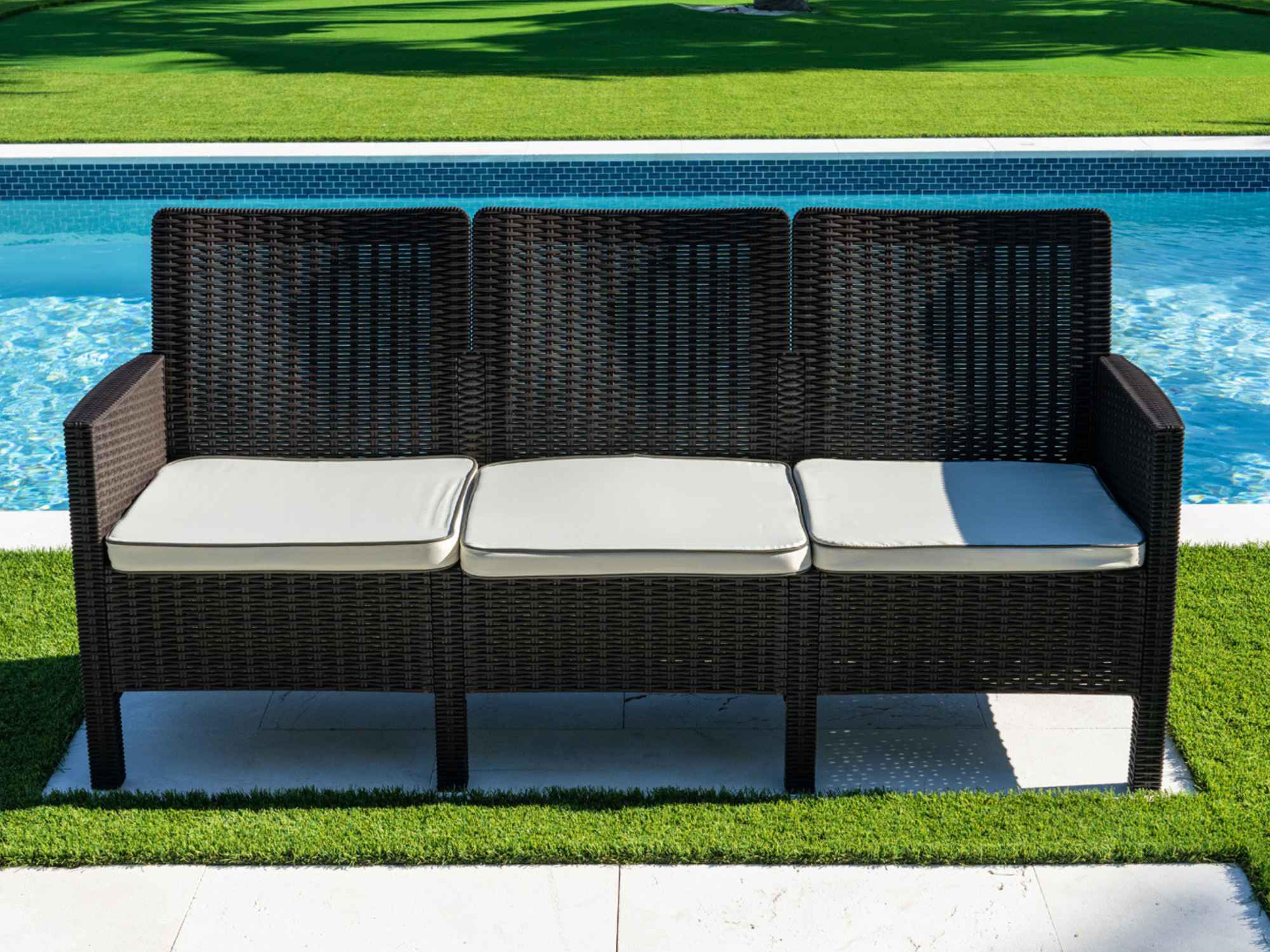 Nova Wicker Cushion Sofa