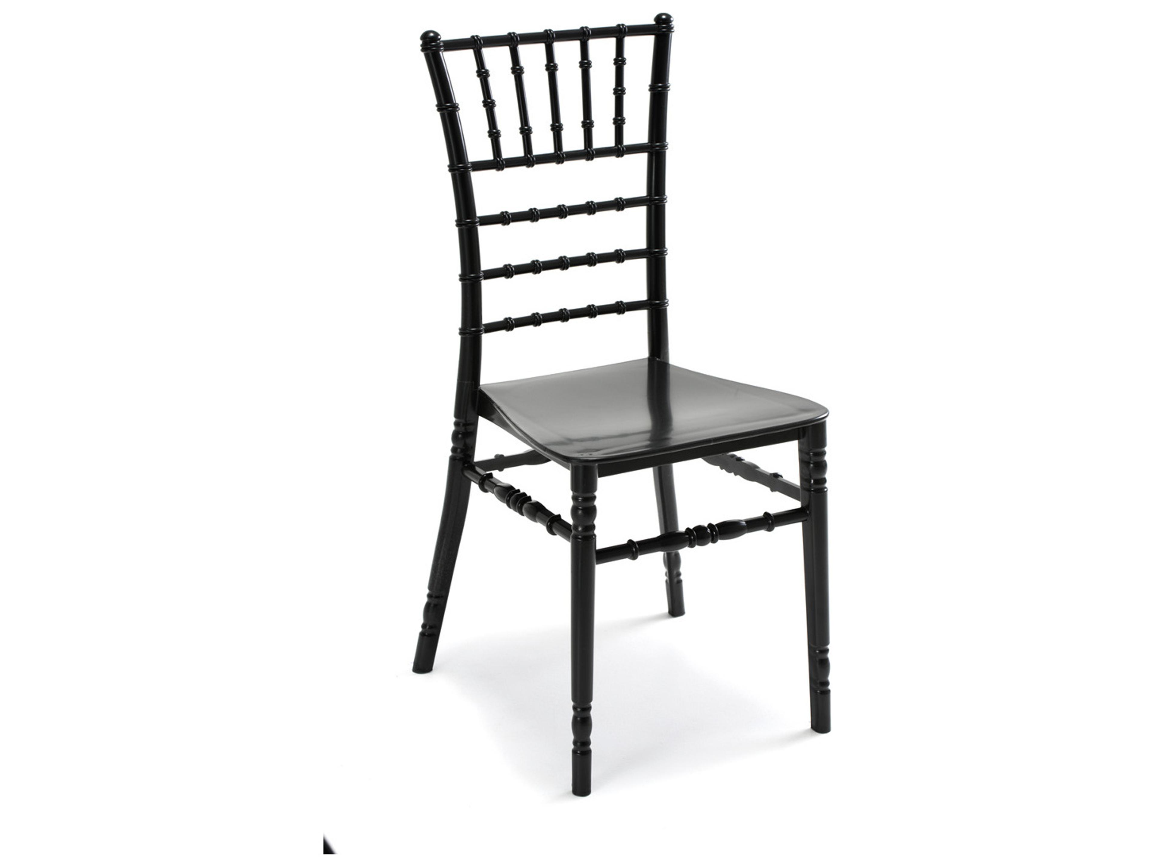Rainbow Outdoor Tiffany Resin Black Stackable Dining Side Chair with Cushion Set of 2
