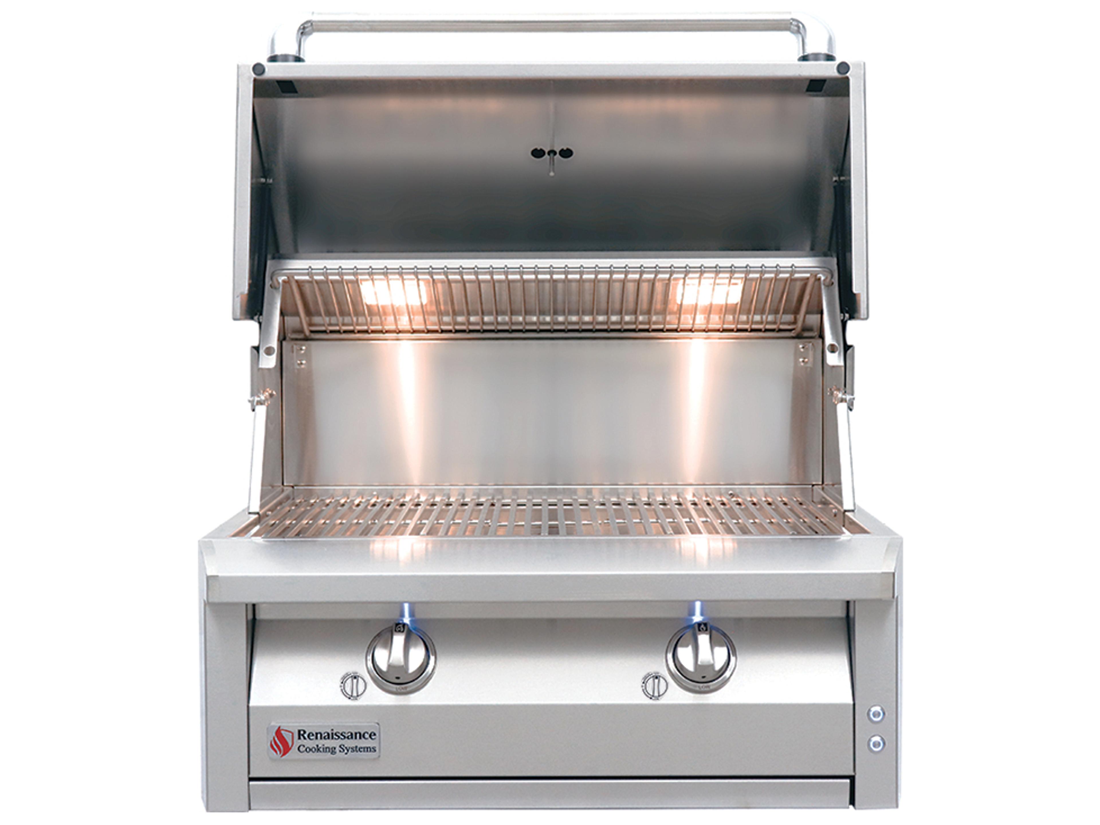 RCS 30 ARG Natural Gas Stainless Built-In Grill