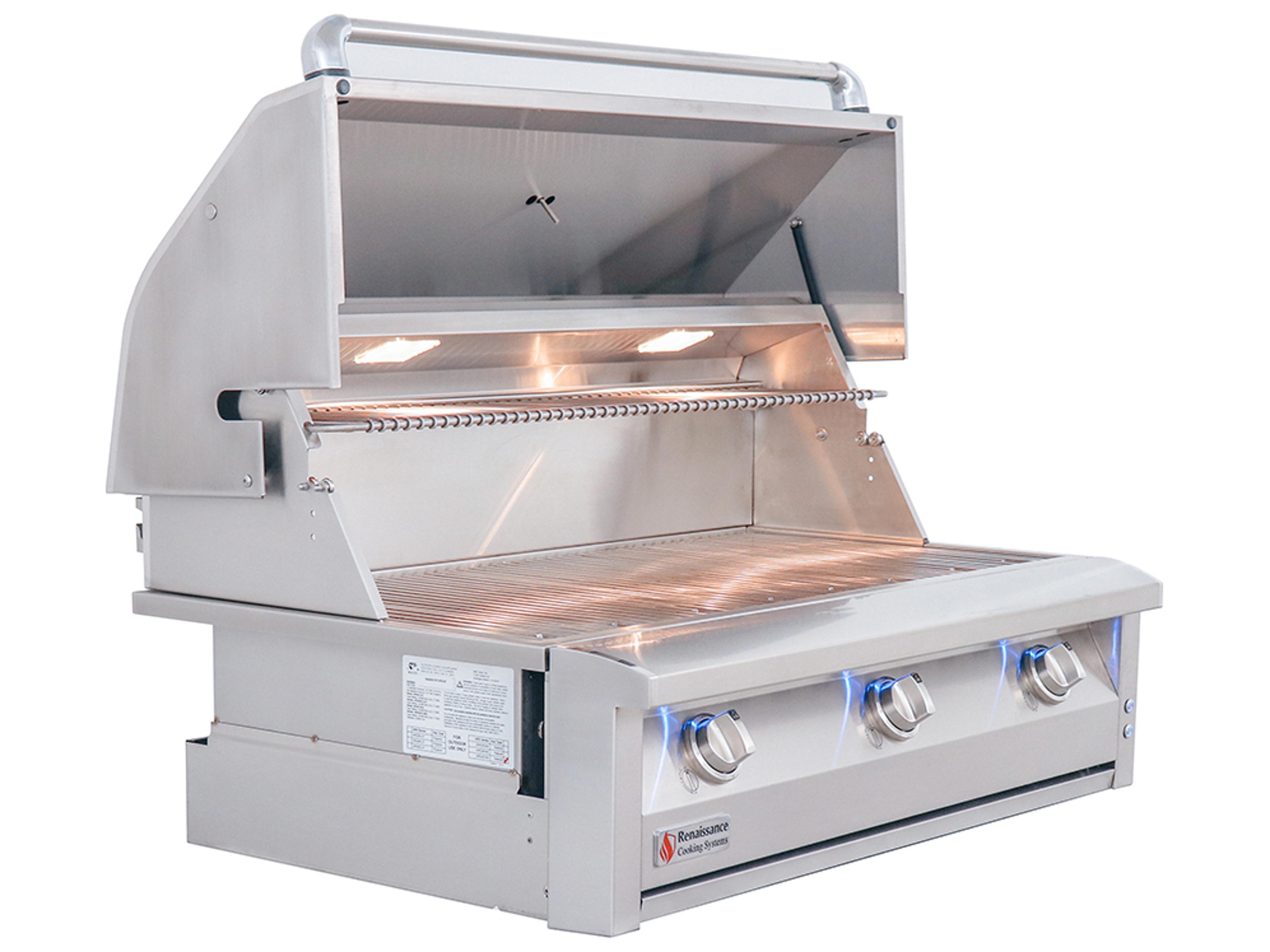 RCS 36'' ARG Propane Gas Stainless Built-in Grill
