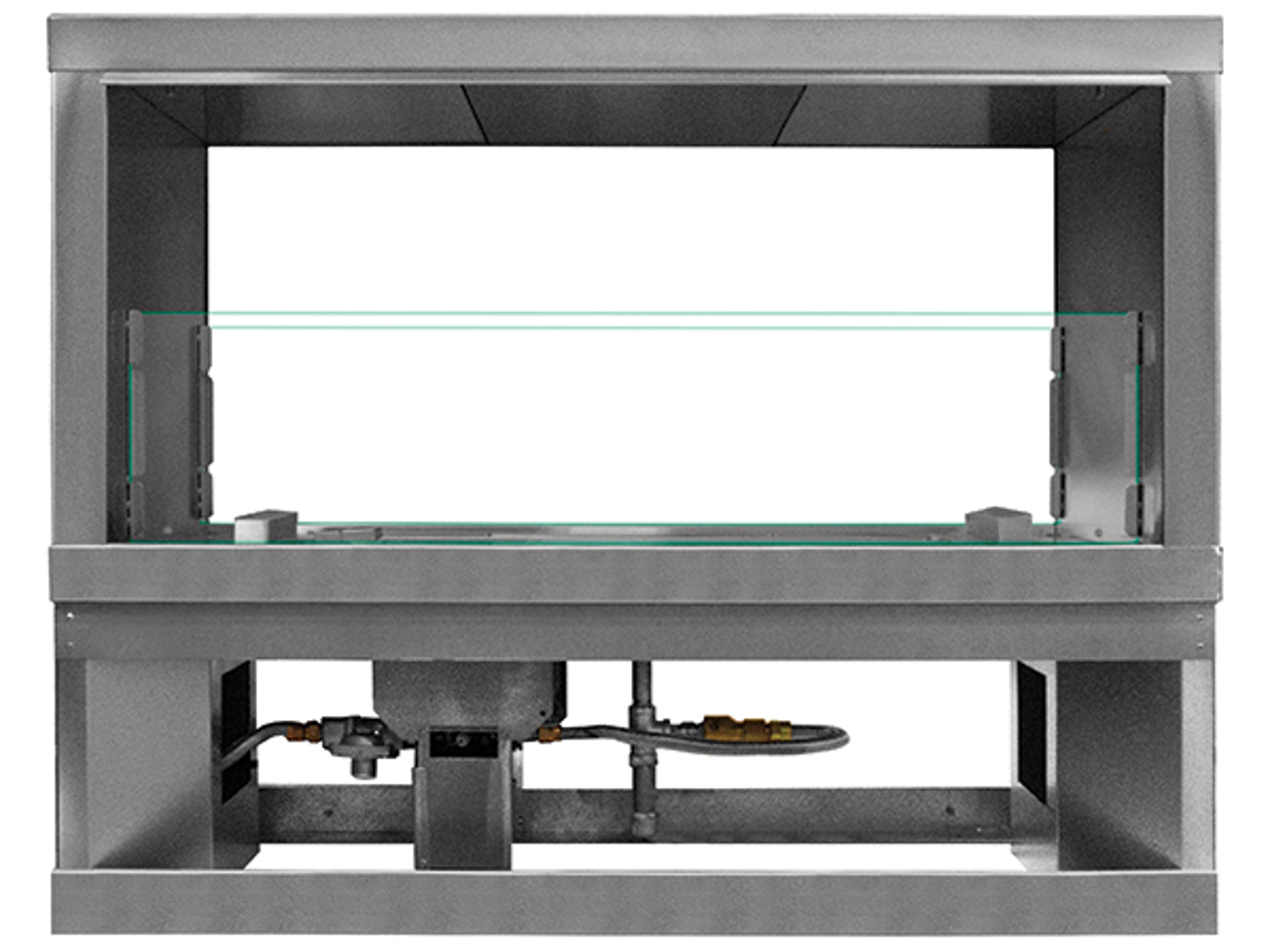 RCS 48' Cedar Creek Fireplace See-Thru Kit
