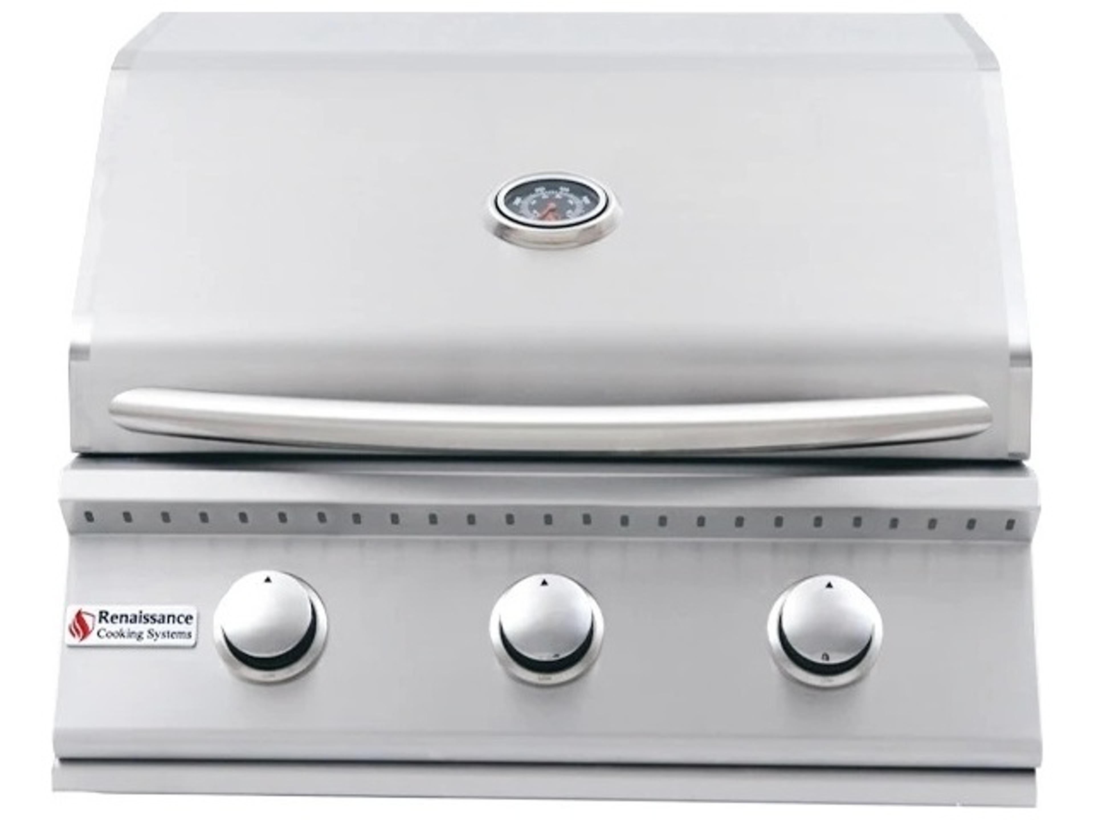 RCS Grills Stainless Steel 26'' Premier Freestanding Grill-LP