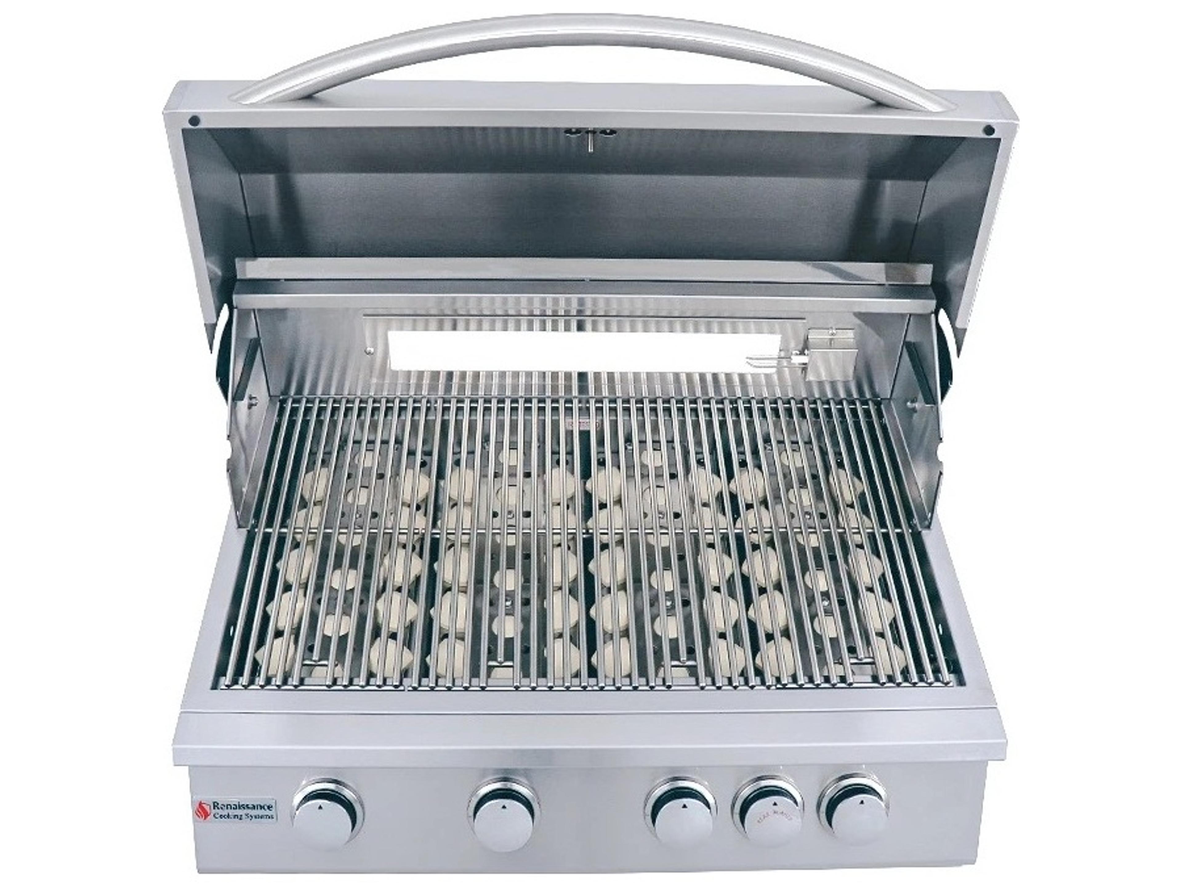 RCS Grills 32in Premier Series Stainless Natural Gas Grill