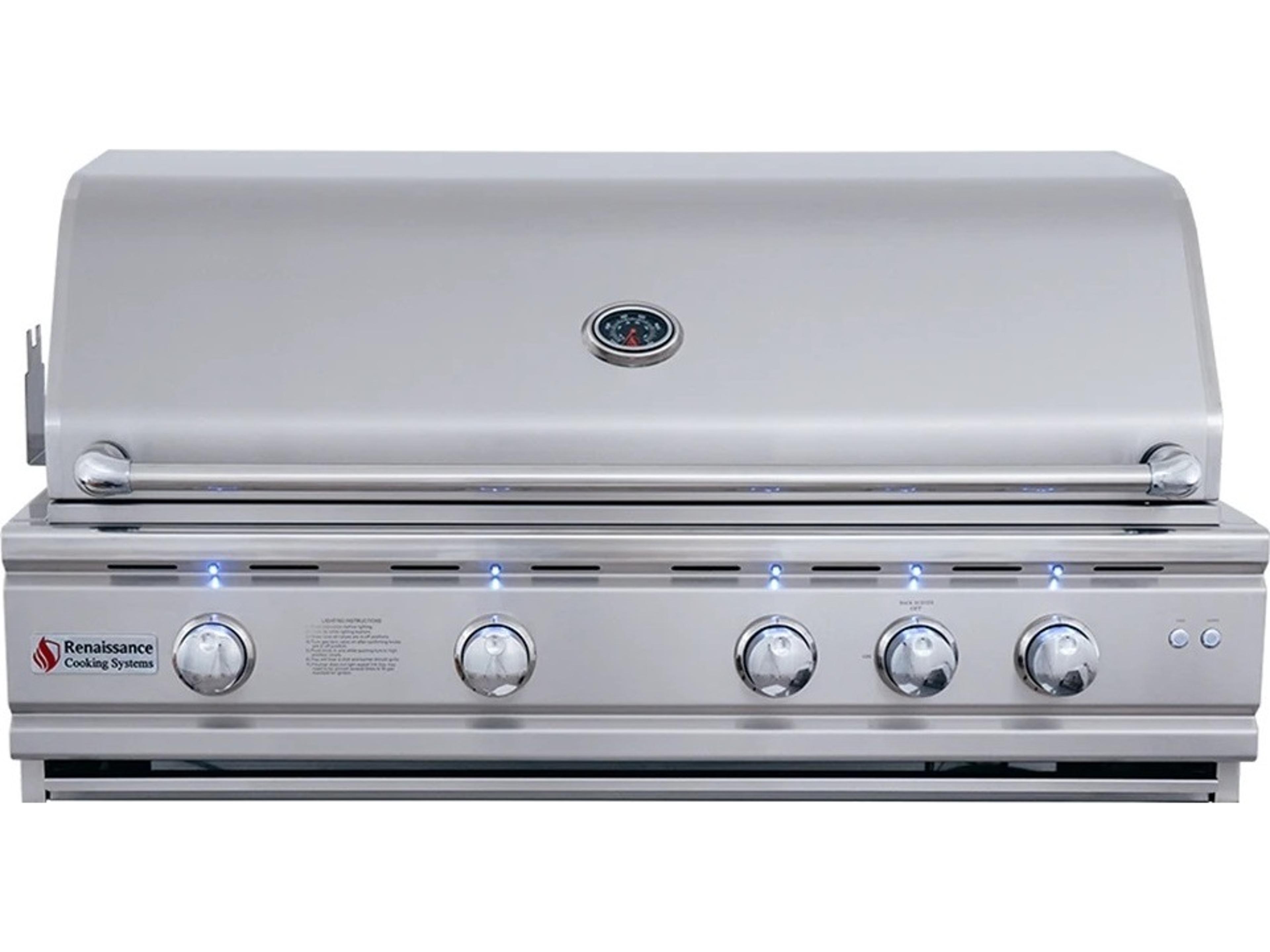 RCS Grills 42in Cutlass Pro Series Natural Gas Grill with LED Lights