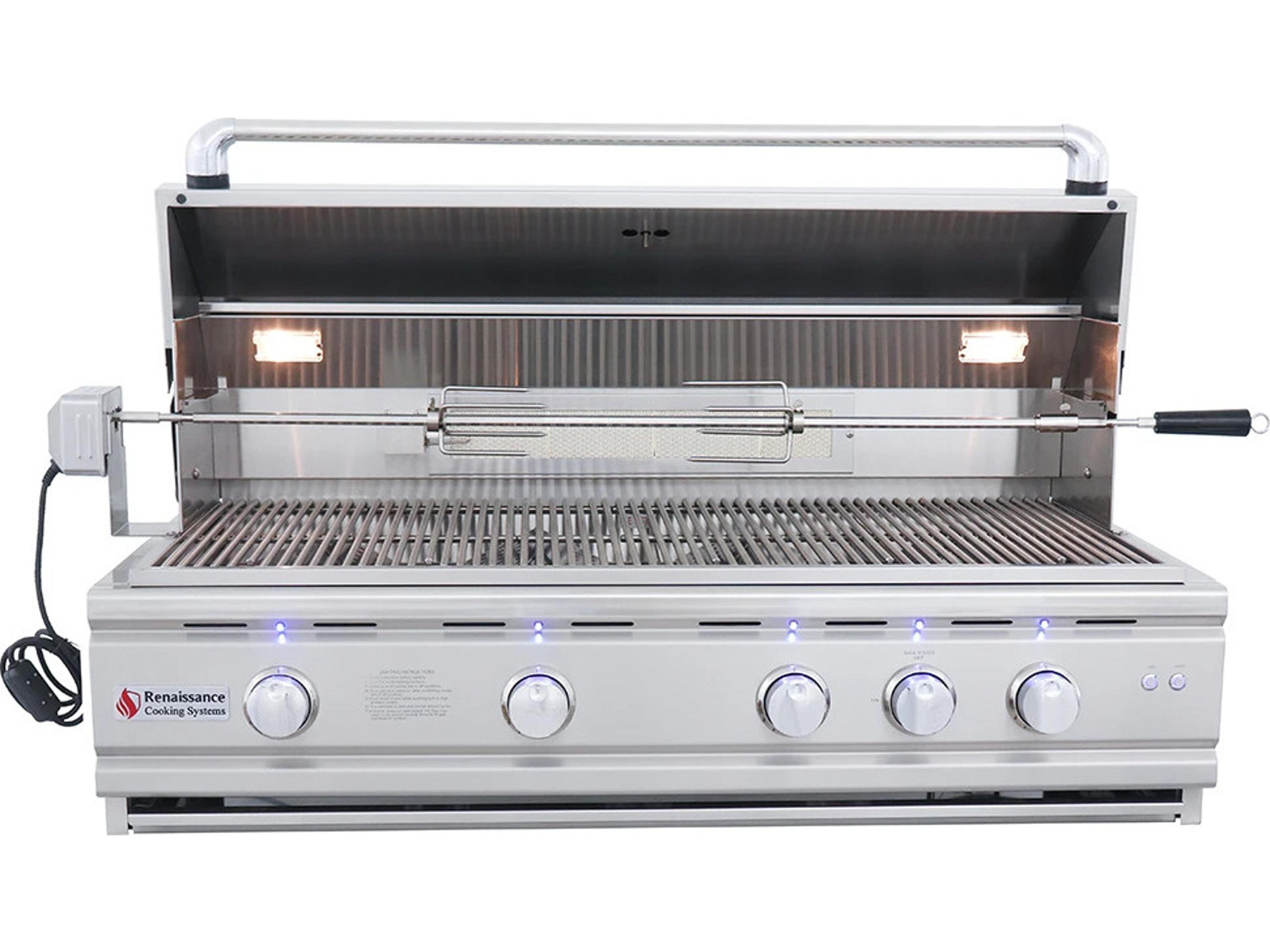RCS Grills 42in Cutlass Pro Series Natural Gas Grill with LED Lights