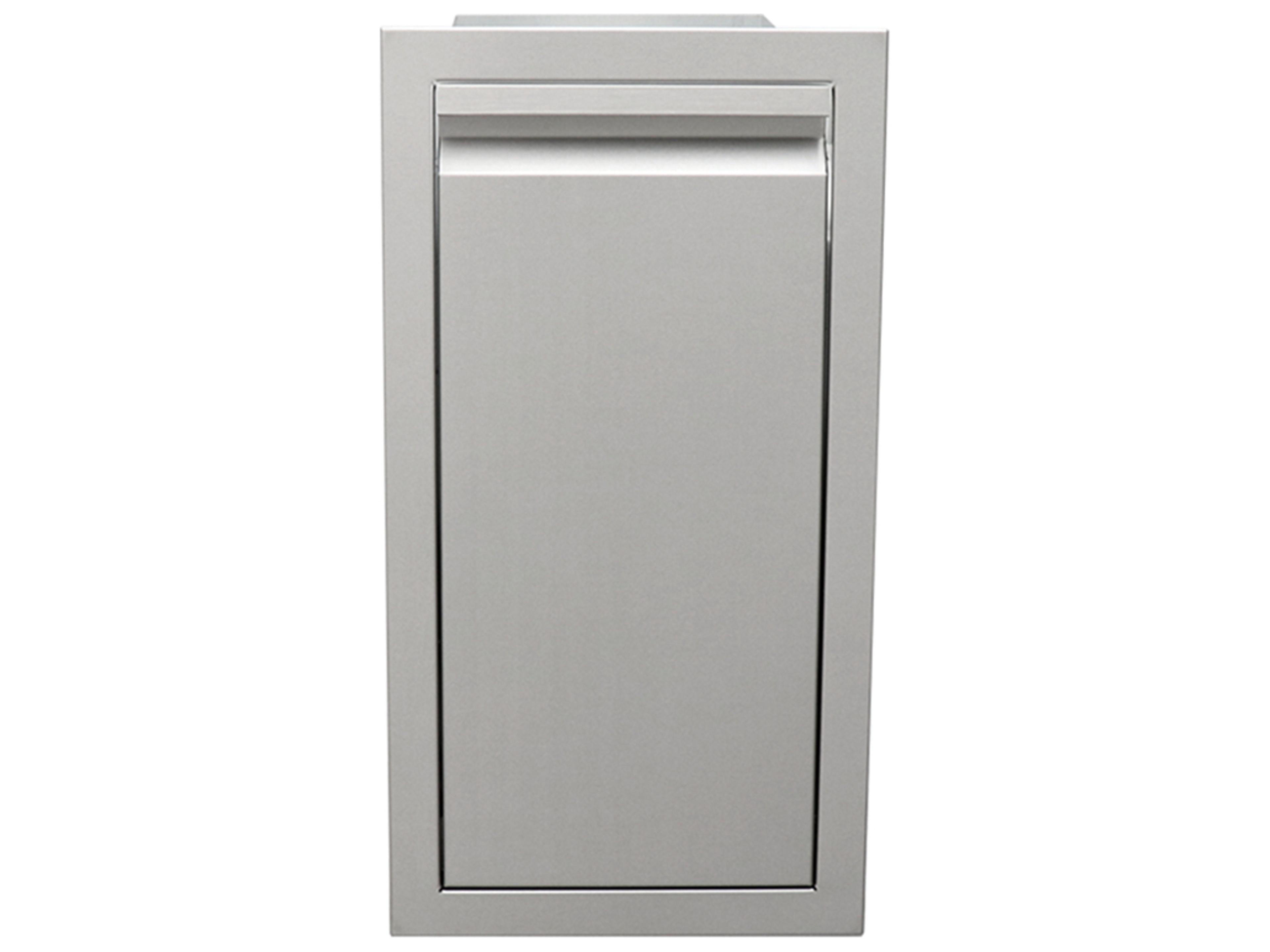 RCS Grills Stainless Steel Valiant Series Charcoal Caddy and/or Pellet Storage Drawer