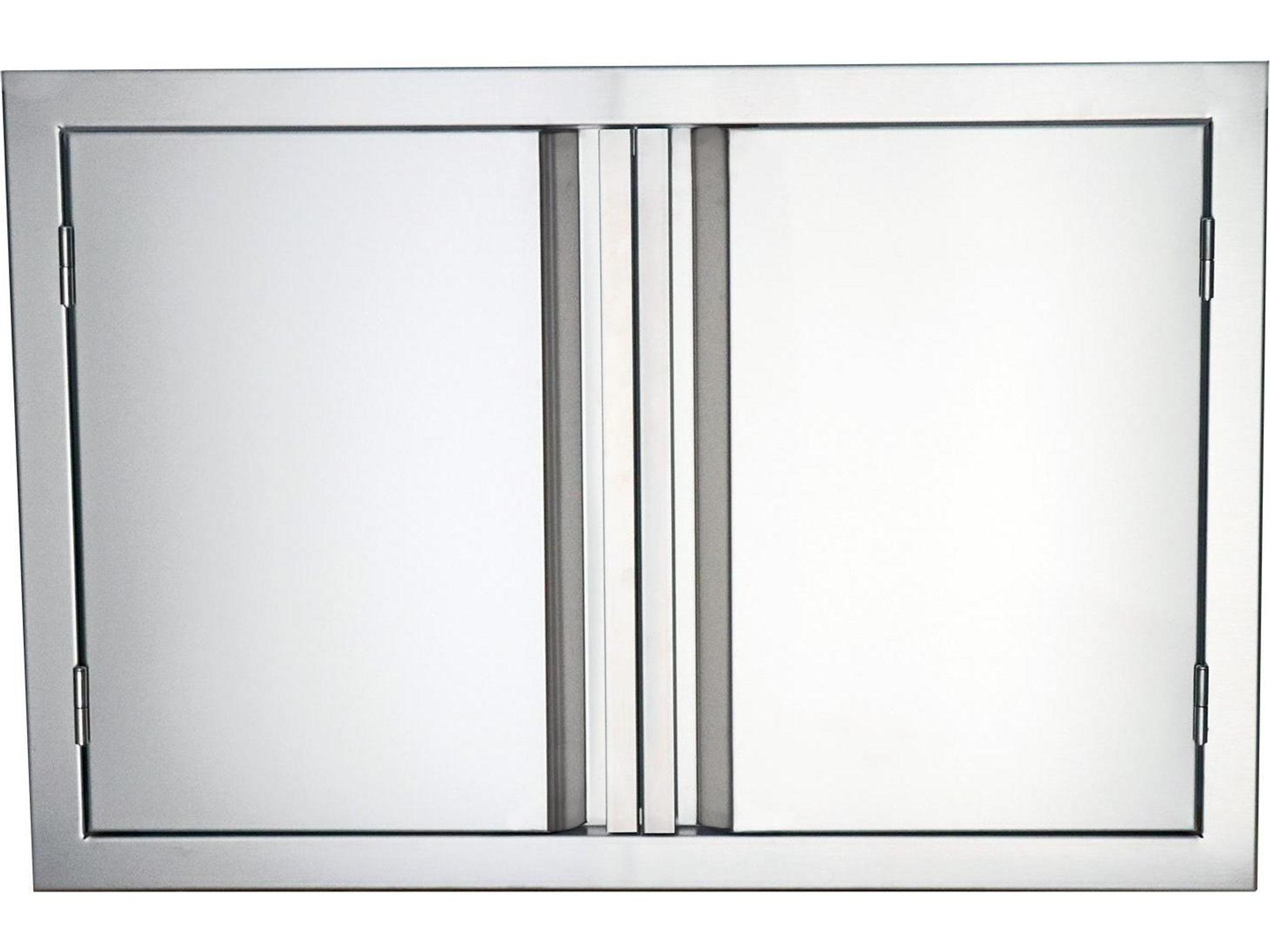 RCS Grills Valiant 33 Inch Wide Stainless Double Door