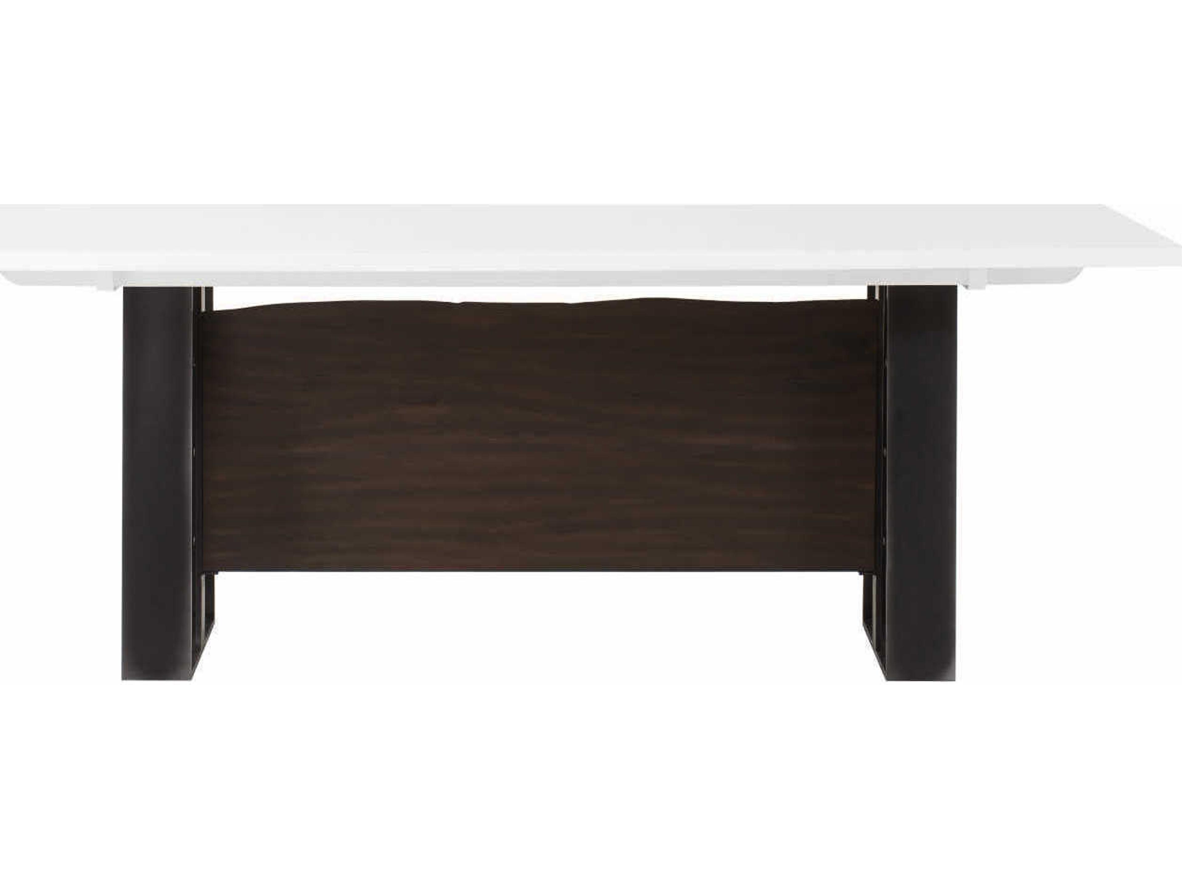 Sonder Living Jordan Rectangular Wood White Dining Table