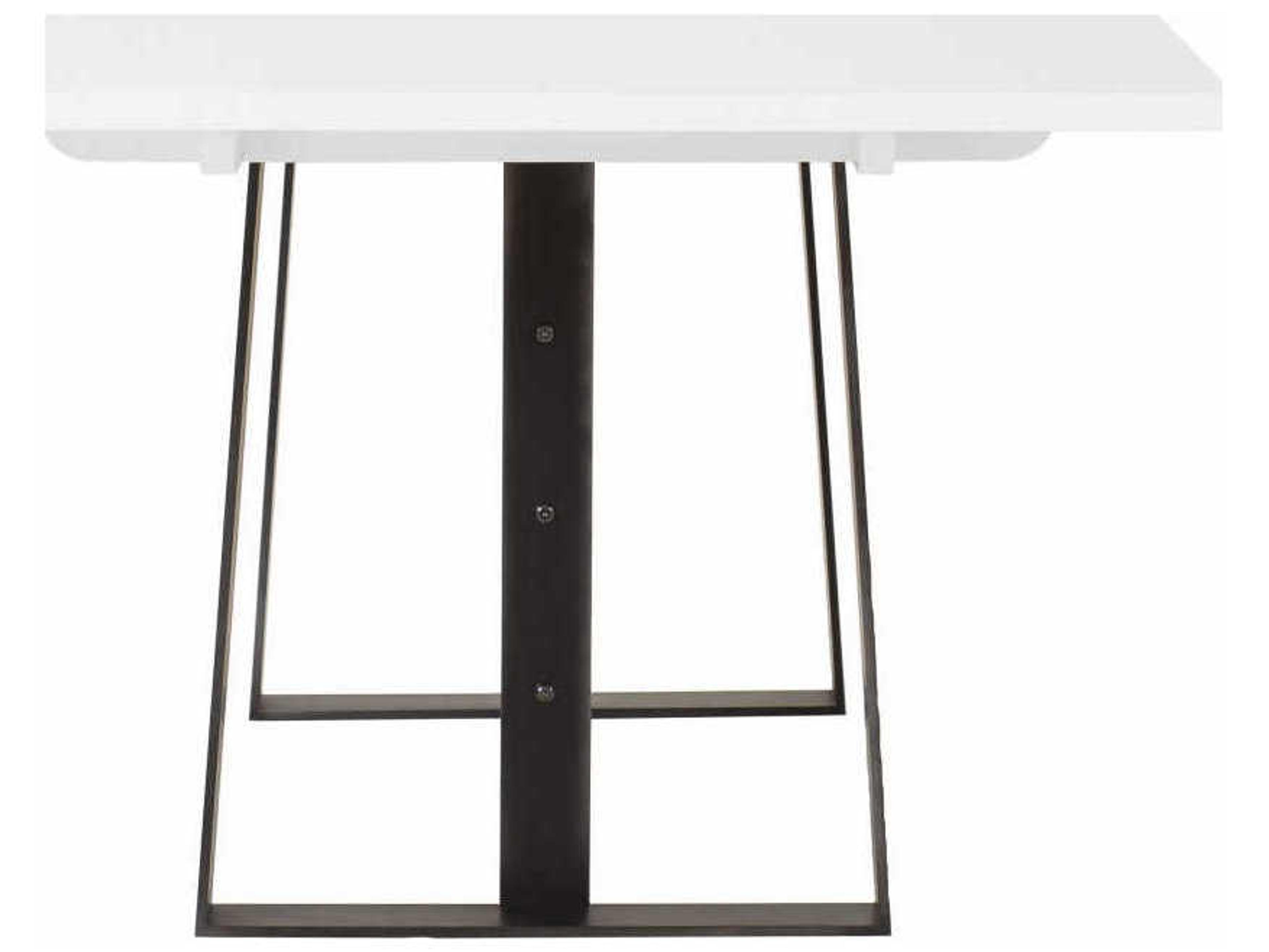 Sonder Living Jordan Rectangular Wood White Dining Table