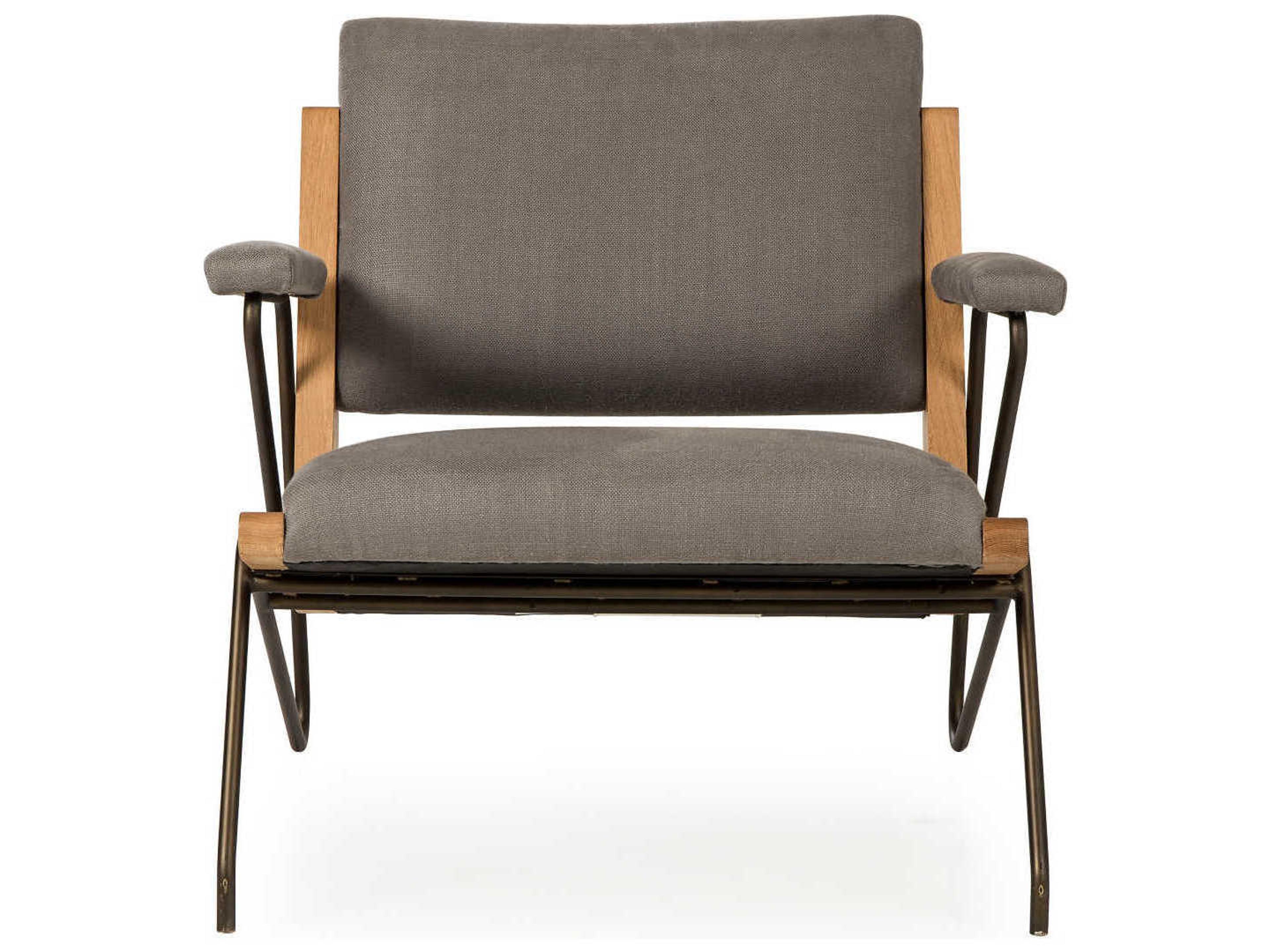 Sonder Living Marianne Black Fabric Accent Chair