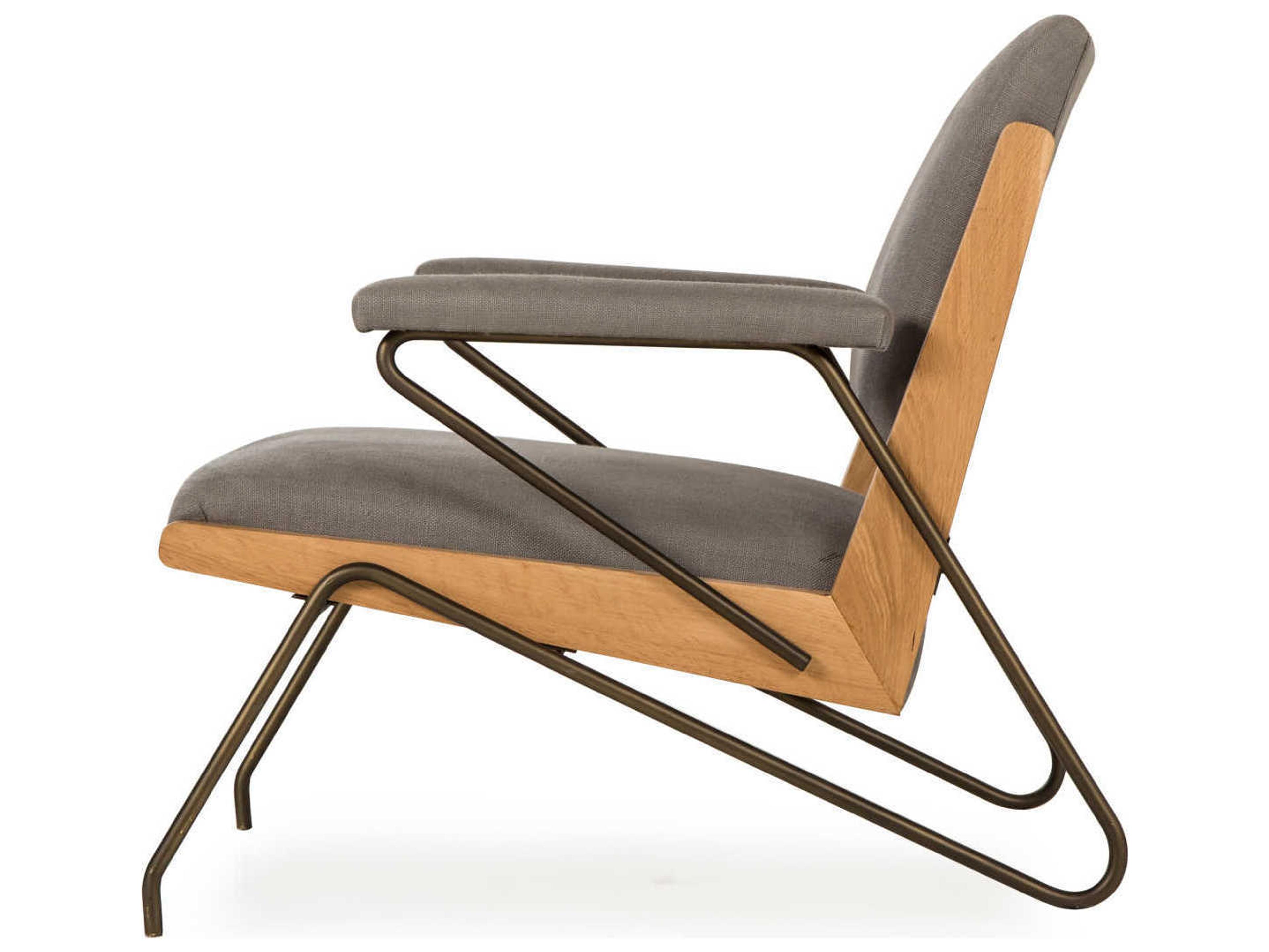 Sonder Living Marianne Black Fabric Accent Chair