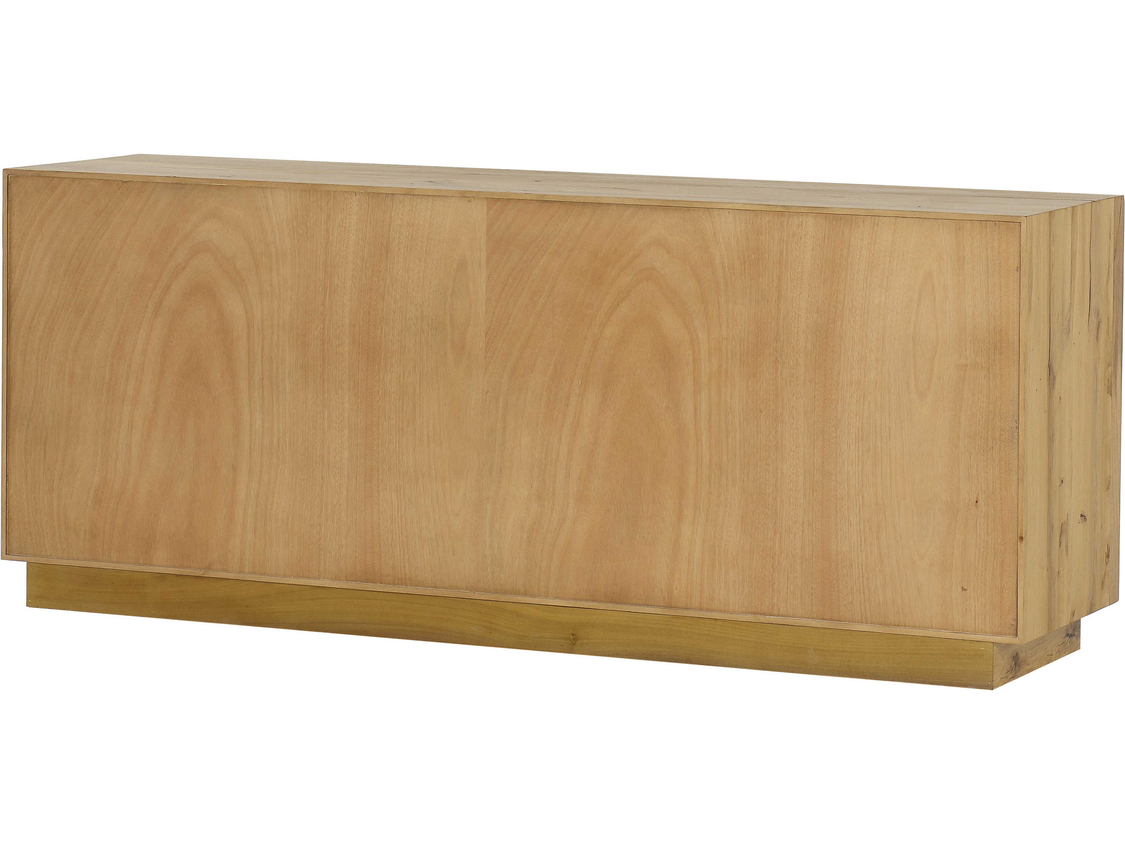 Sonder Living Sands 4-Drawers White Oak Wood Double Dresser