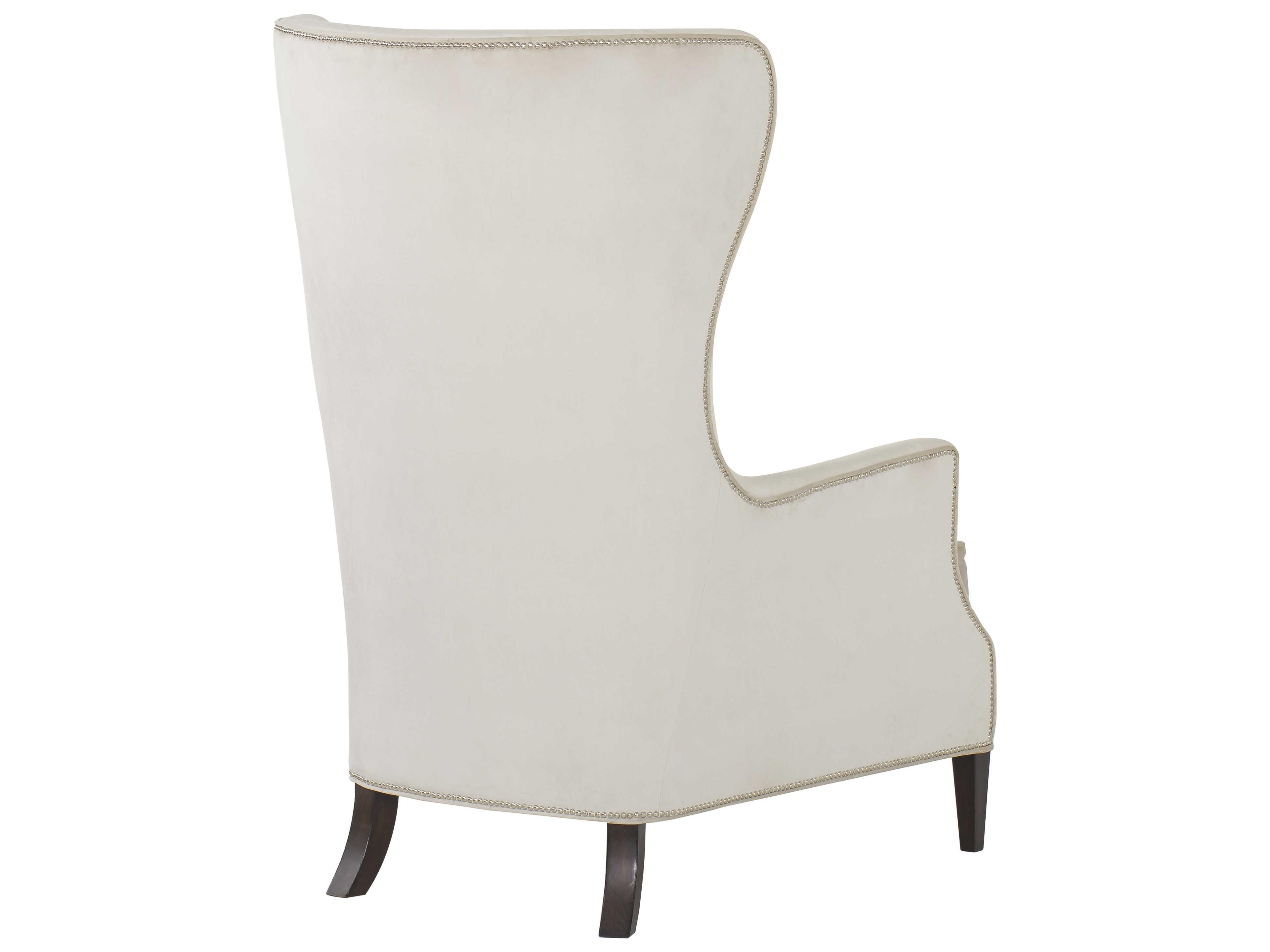 Sonder Living White Fabric Accent Chair