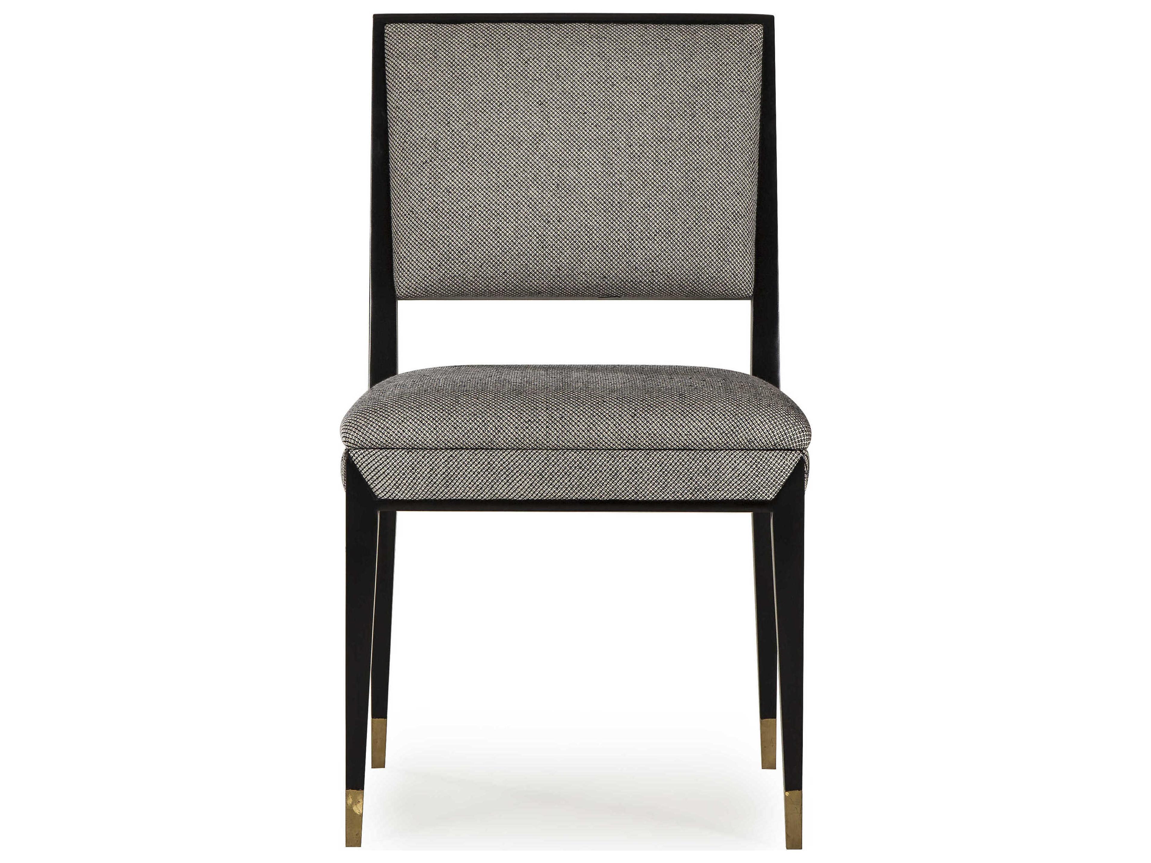 Sonder Living Reform Beech Wood Gray Upholstered Side Dining Chair