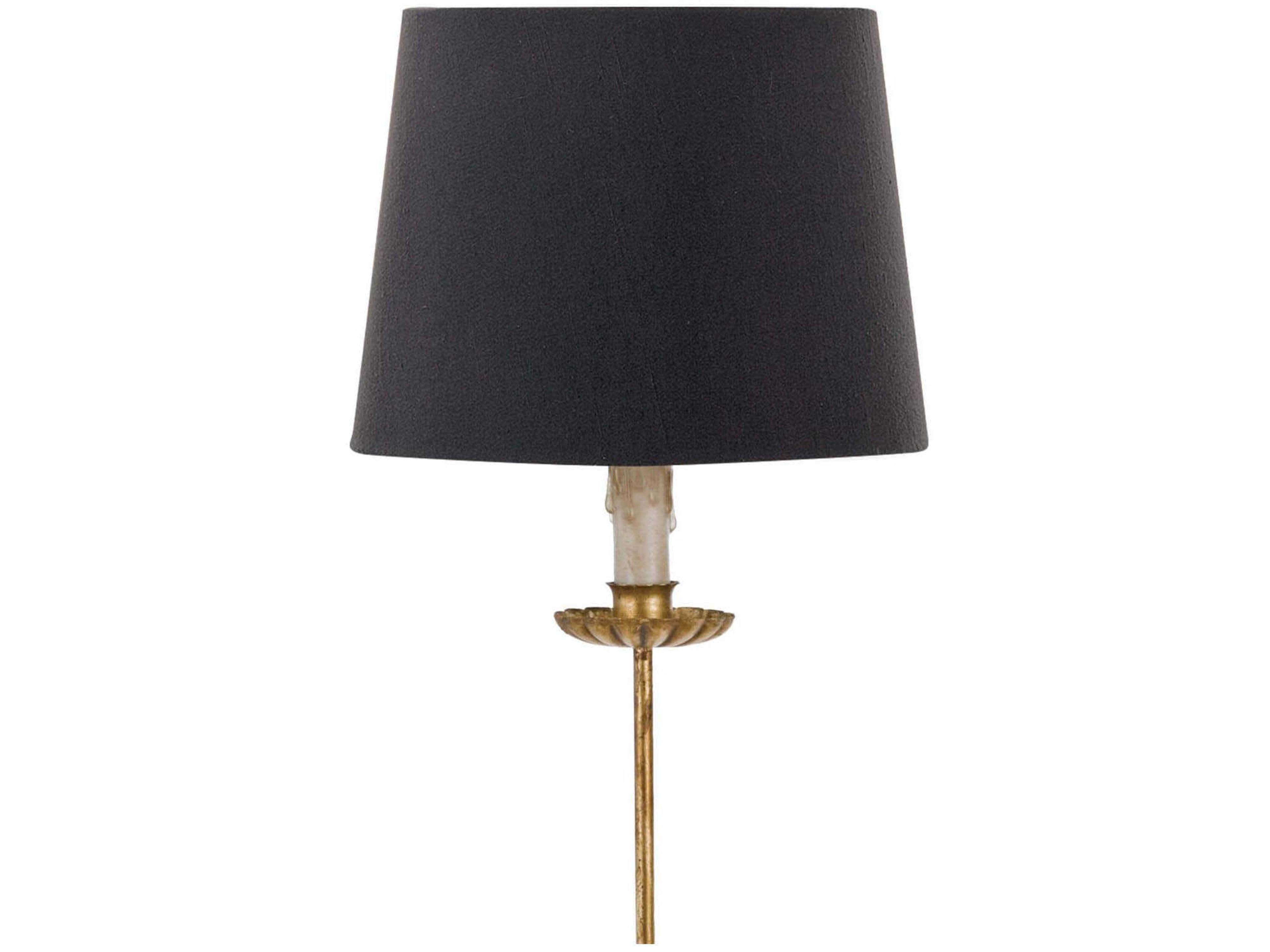 Regina Andrew Clove Stem Buffet Table with Black Shade